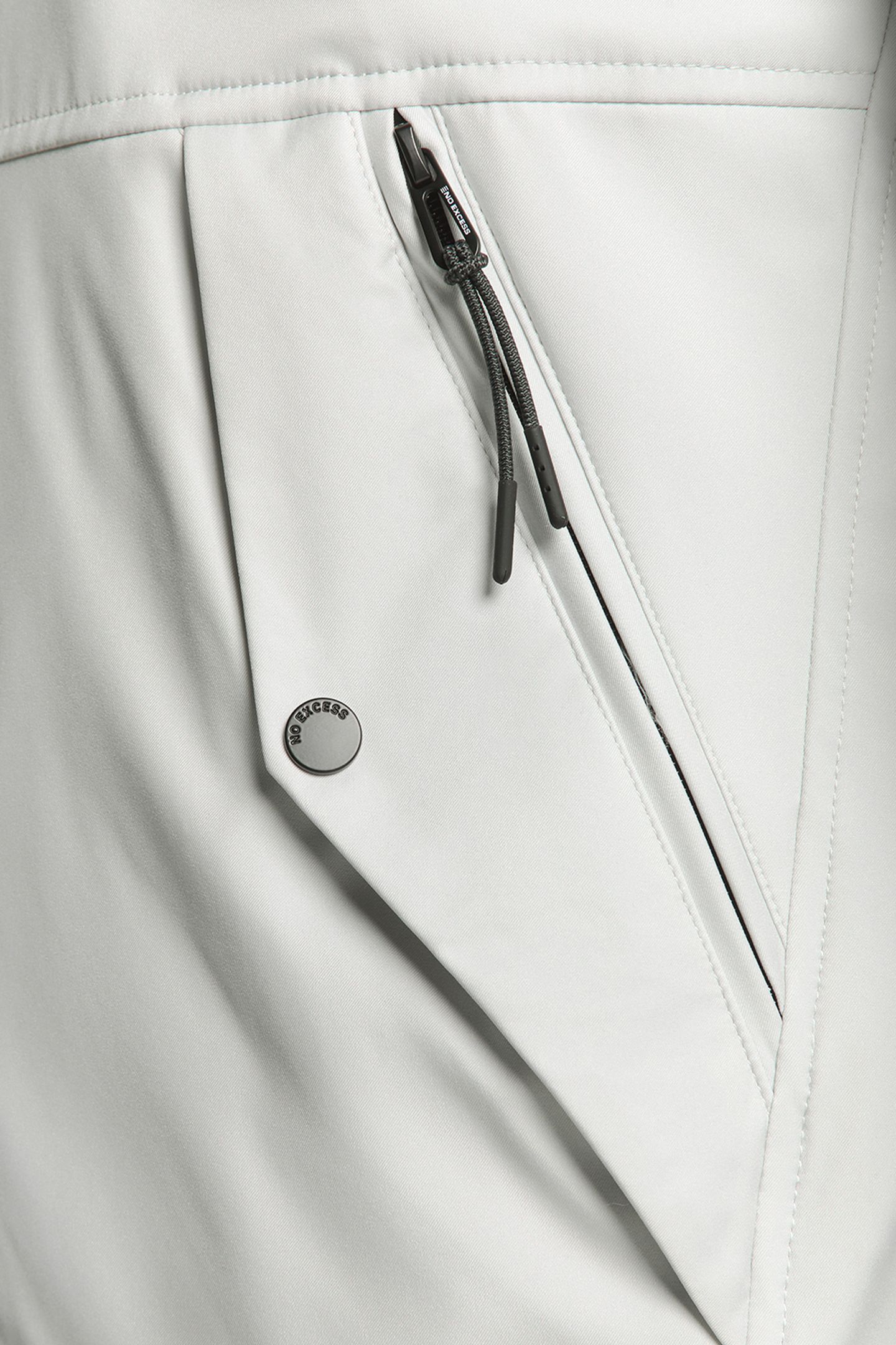 JACKET MID LONG HOOD DETACHABLE CHALK 6