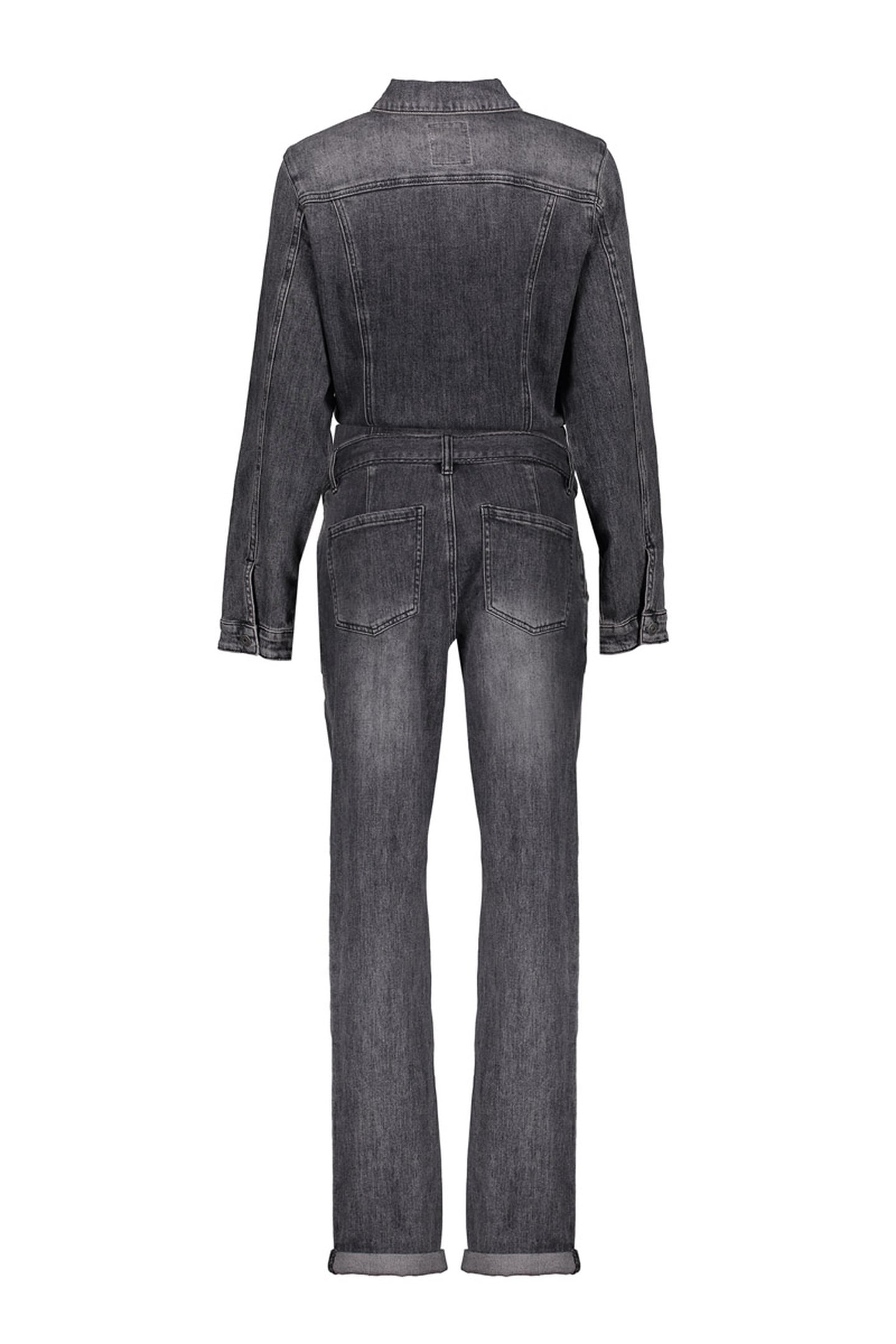 JEANS JUMPSUIT GREY DENIM 2