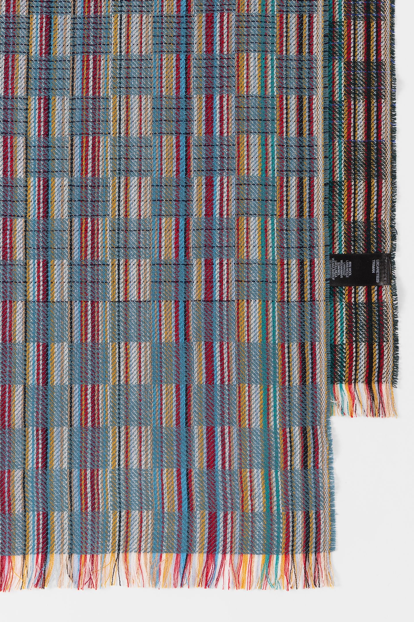 SCARF WEAVE SIGNATURE NAVY 10