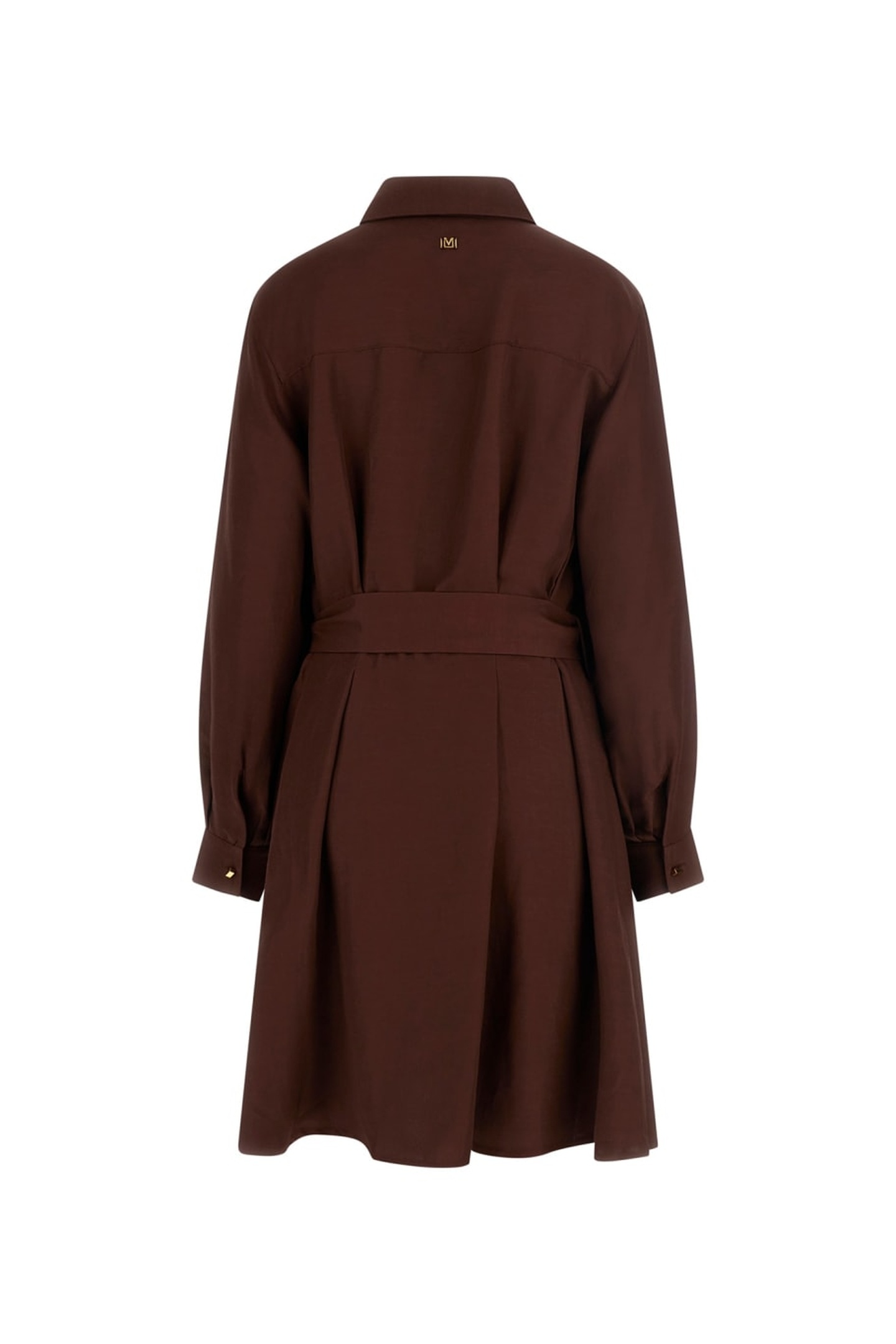 MARCIANO BY GUESS GRETA LS CHEMISIER DRESS CIOCCOLATA 6