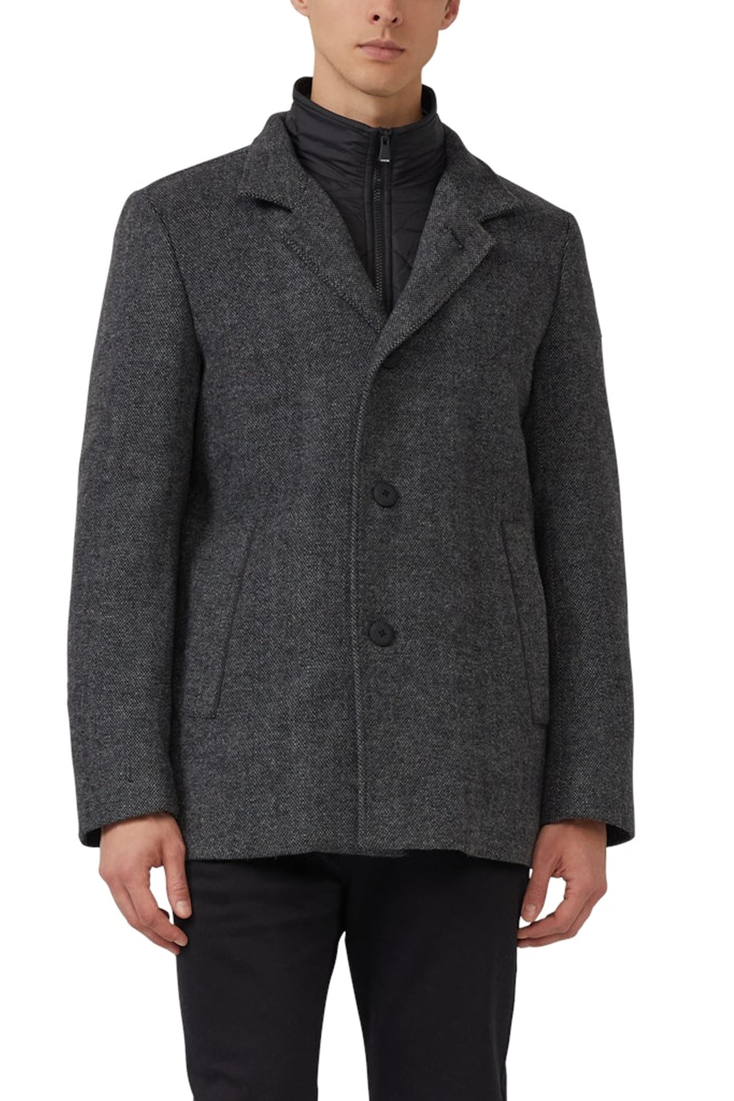 S.OLIVER JACKETS OUTDOOR GREY/BLACK 1