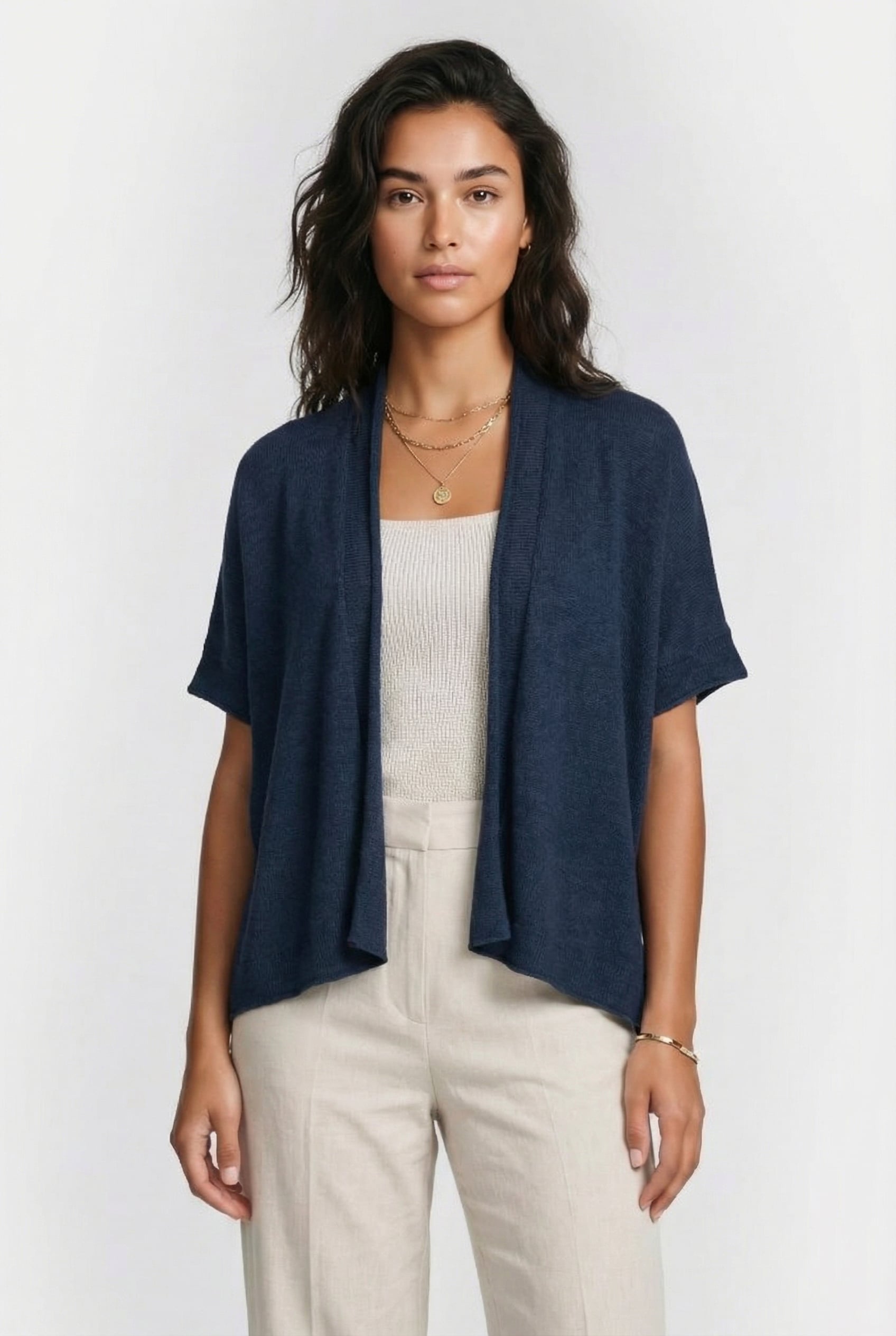 DORINA CARDIGAN INDIGO 1