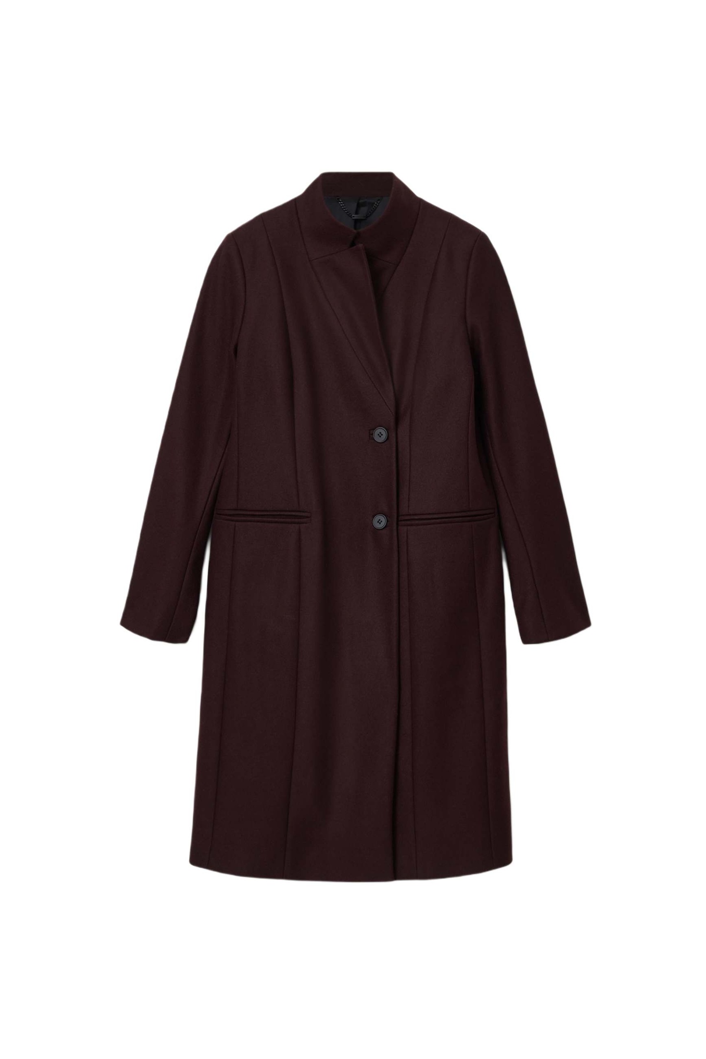 SIDNEY COAT OXBLOOD RED 4