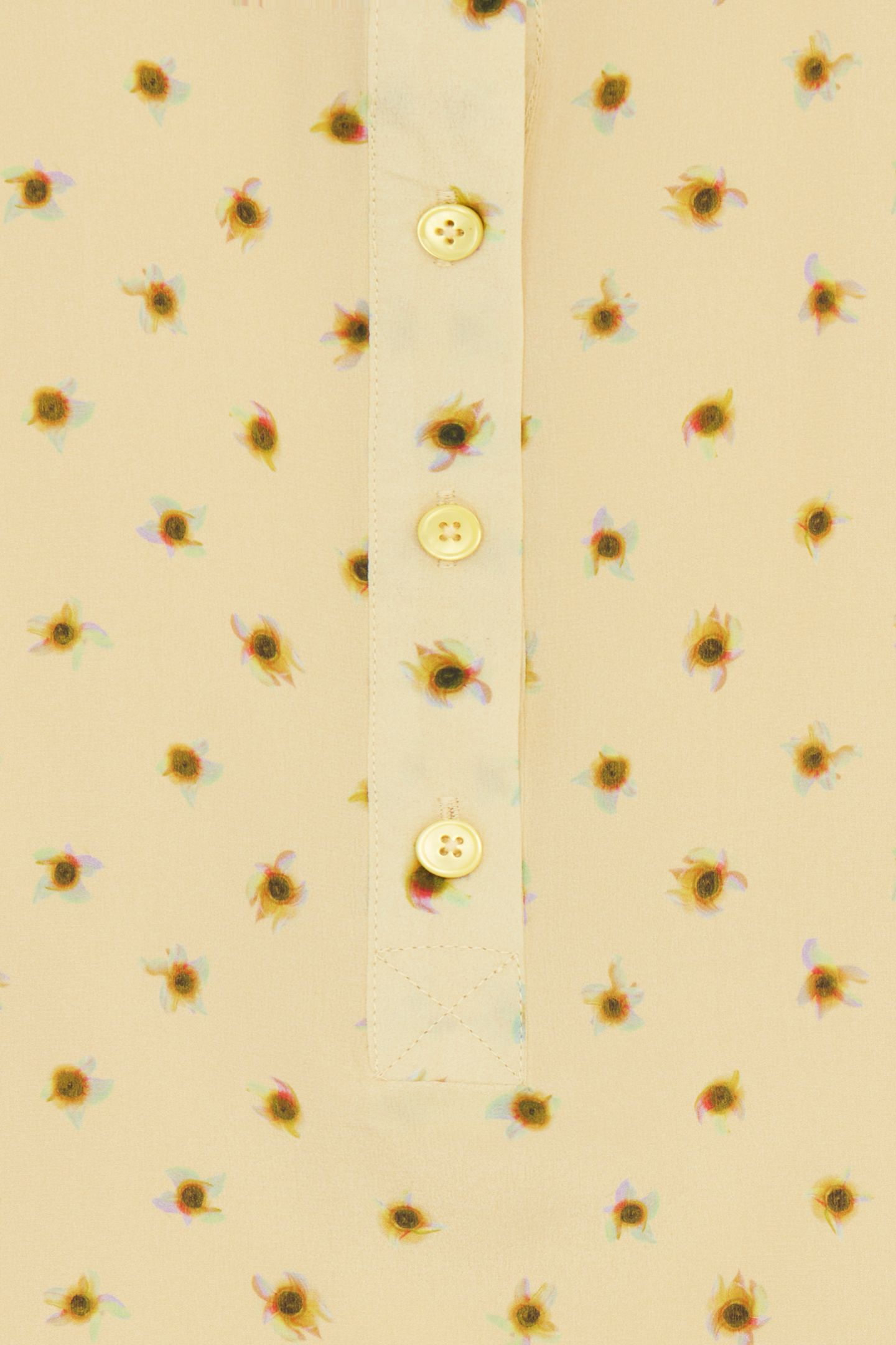 KNITTED VEST WOVEN FRONT YELLOW 5