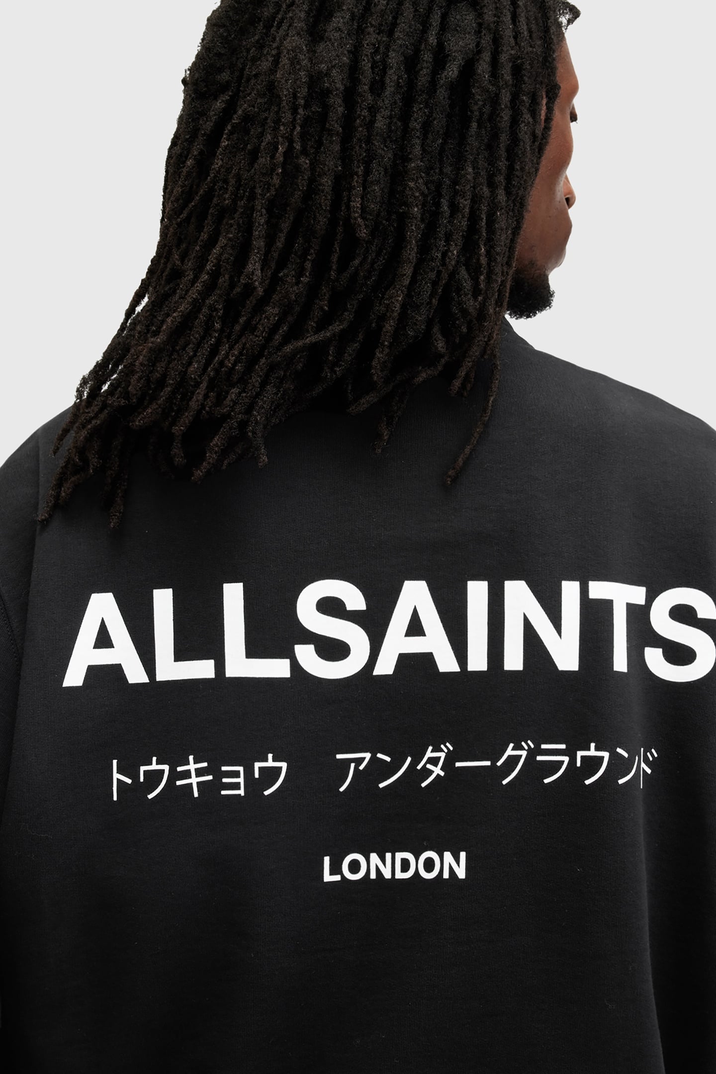 UNDERGROUND HALF ZIP BLACK/WHITE 7