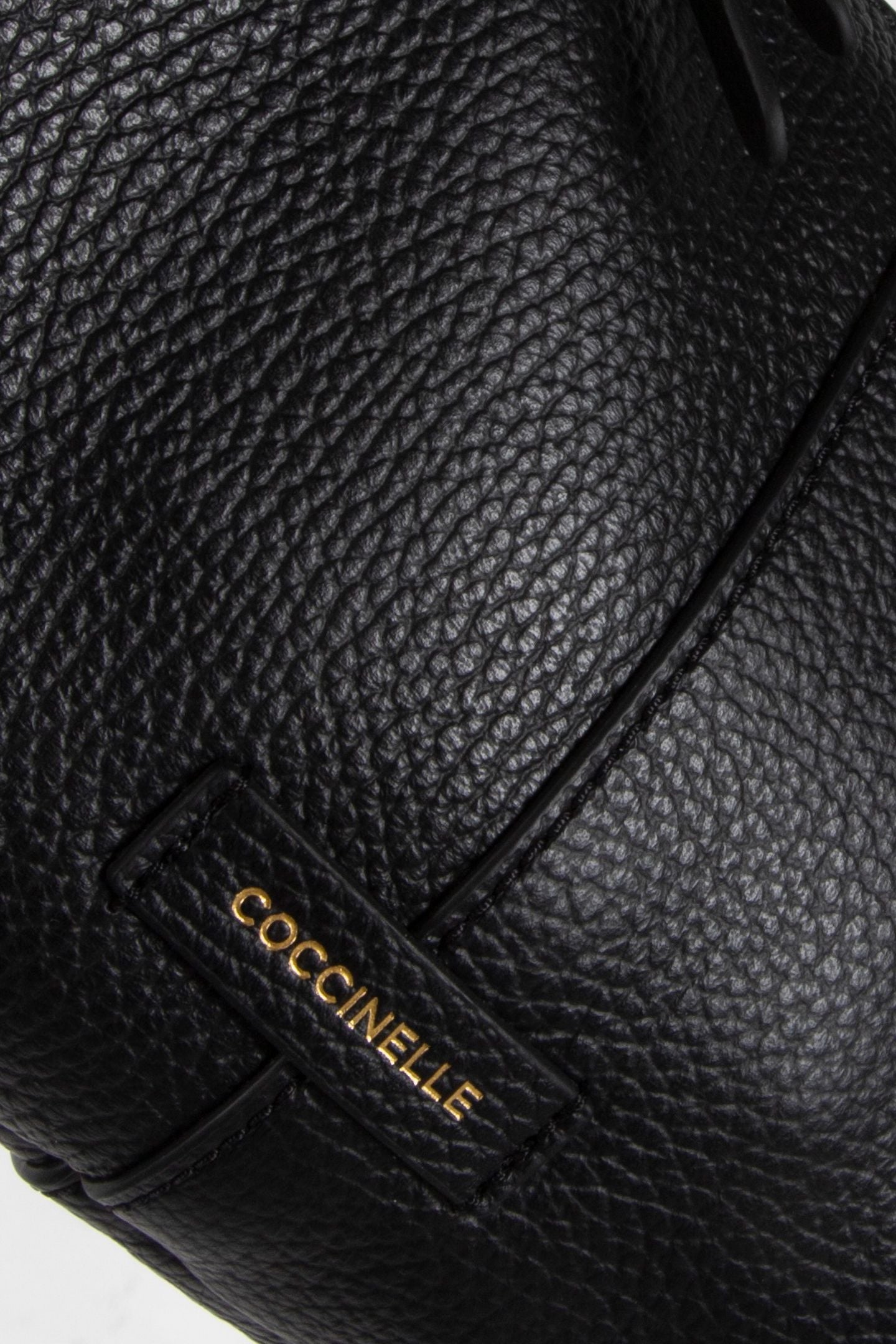 LEATHER SHOULDER BAG WIN BLACK 5