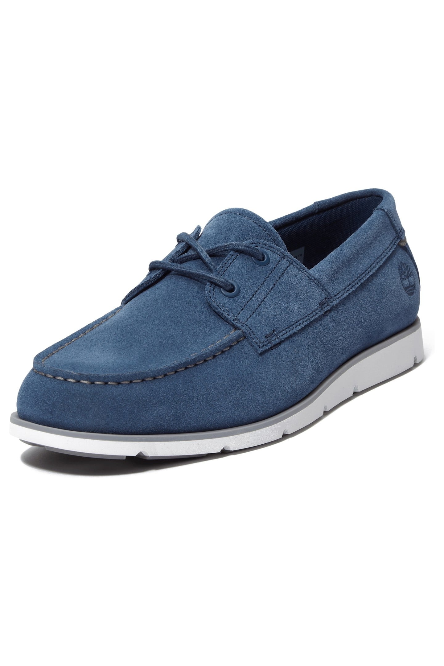 GRAFTON BAY LACE UP SHOE DARK BLUE SUEDE 2