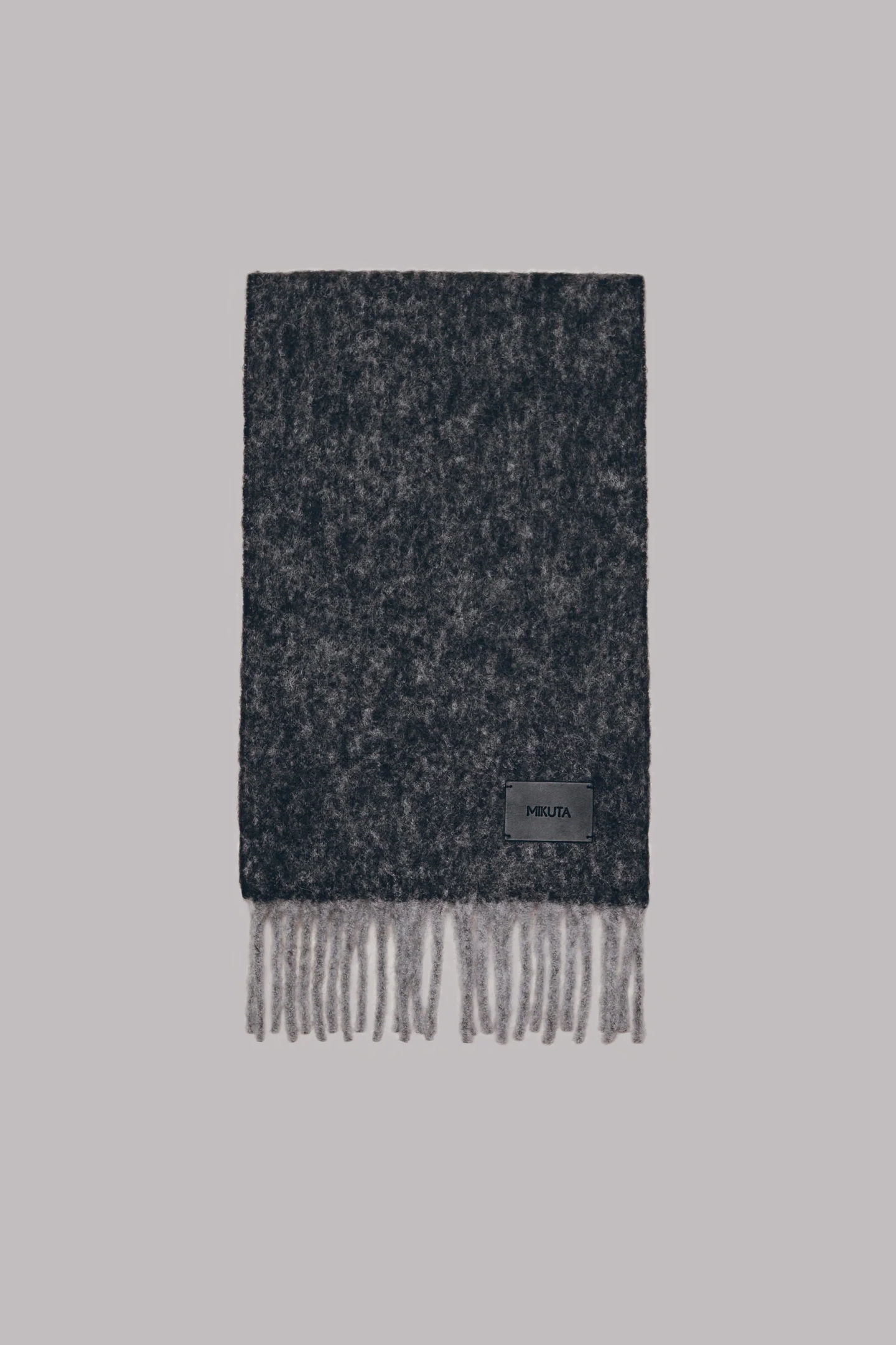 THE DARK FADED ALPACA BLEND SCARF 3