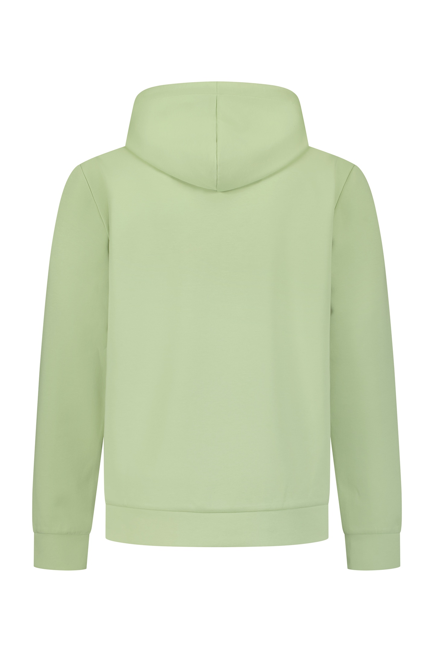 SWEATER FULL ZIPPER HOODED INTERLOCK GREEN 2