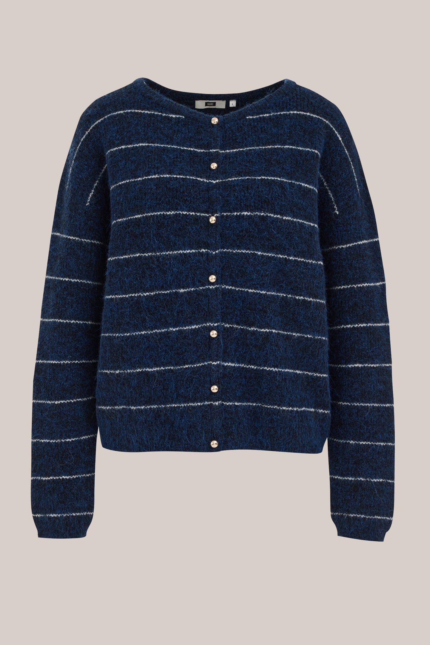 KNITTED CARDIGAN DARK BLUE 4