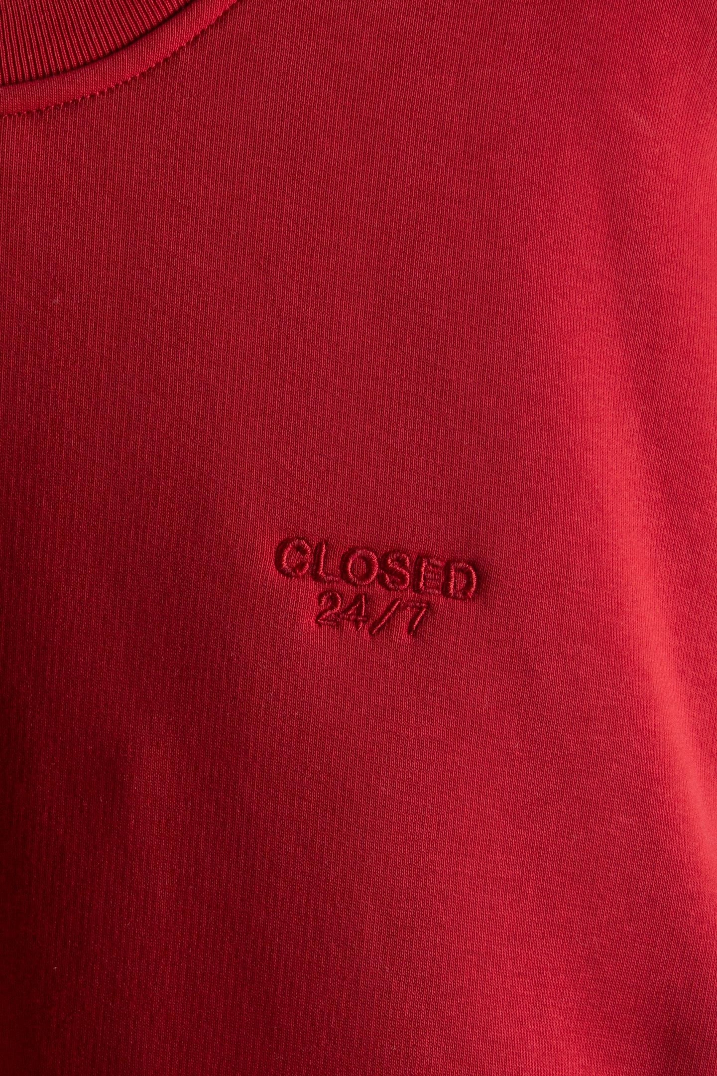 CREW SWEATSHIRT SWEATSHIRTS CHILI PEPPER RED 4