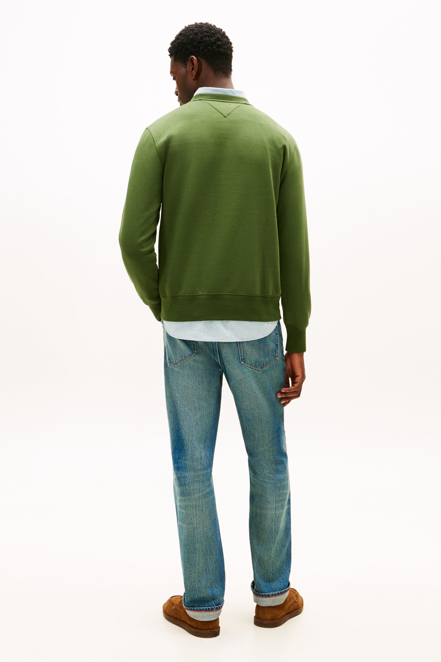 TOMMY LOGO SWEATSHIRT MOUNTAIN PINE 3