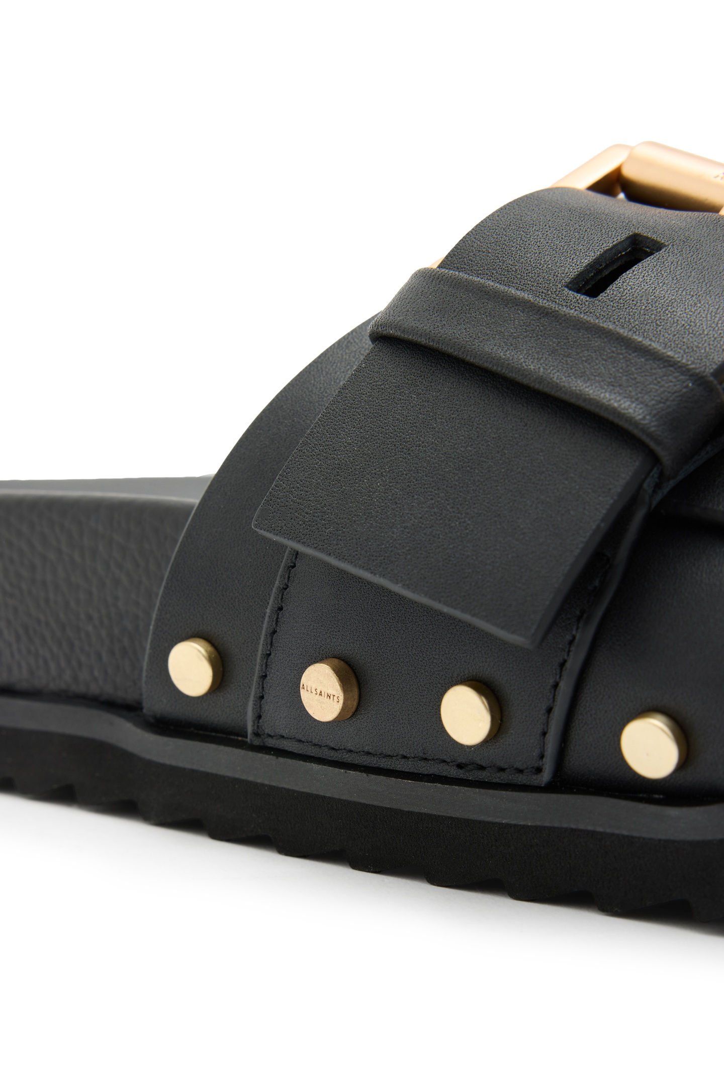 ELLIE STUD SLIDER BLACK 8