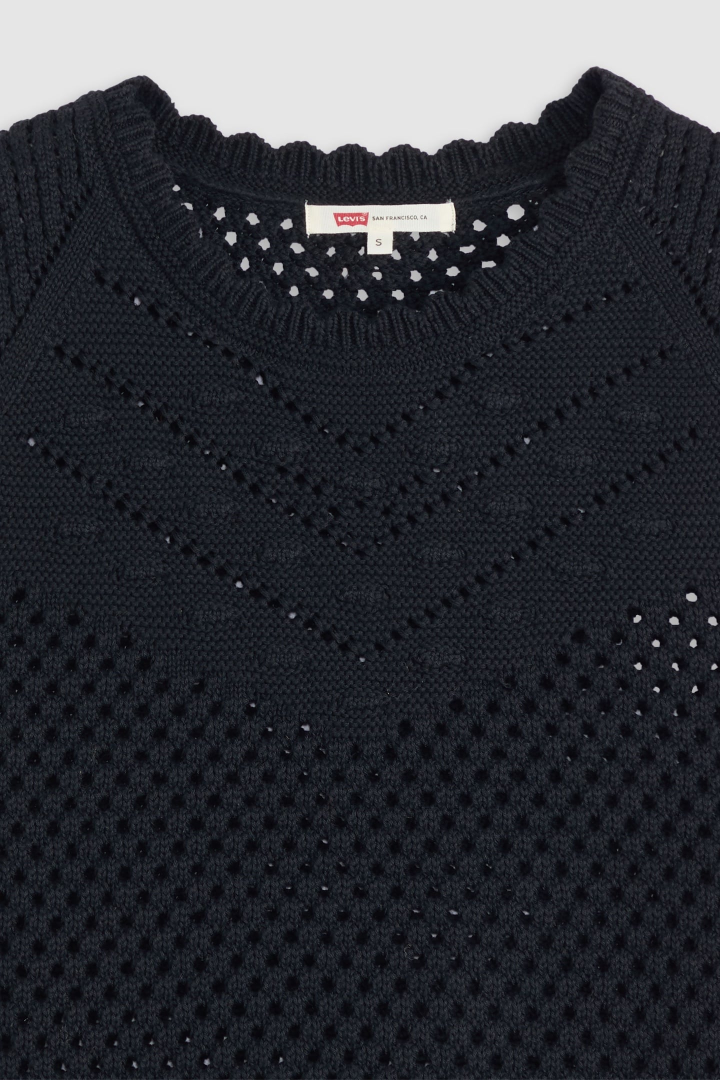 ADRIENNE CROCHET TANK TOP BLACK 7