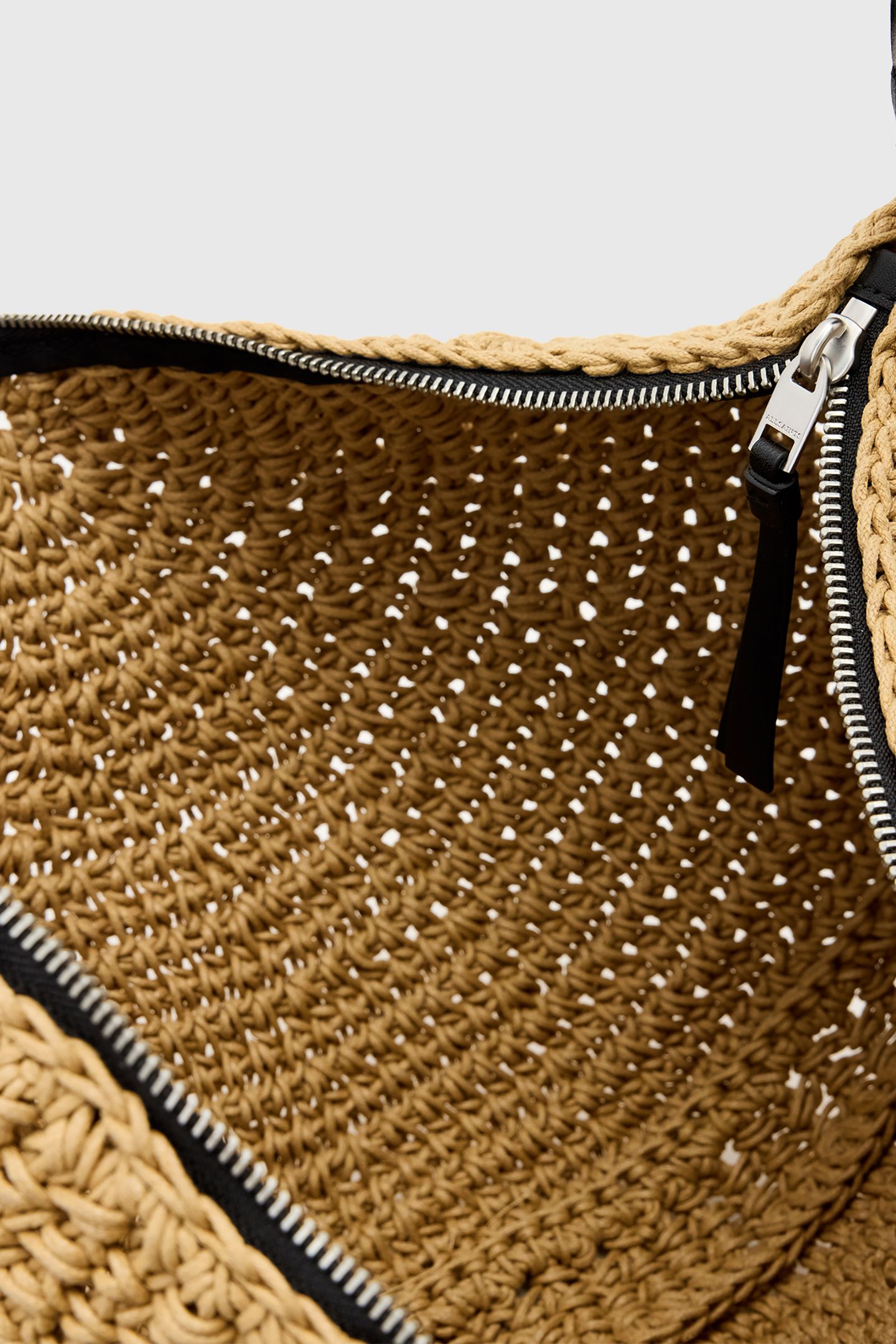 HALF MOON KNOT SHLDR NATURAL BROWN 8