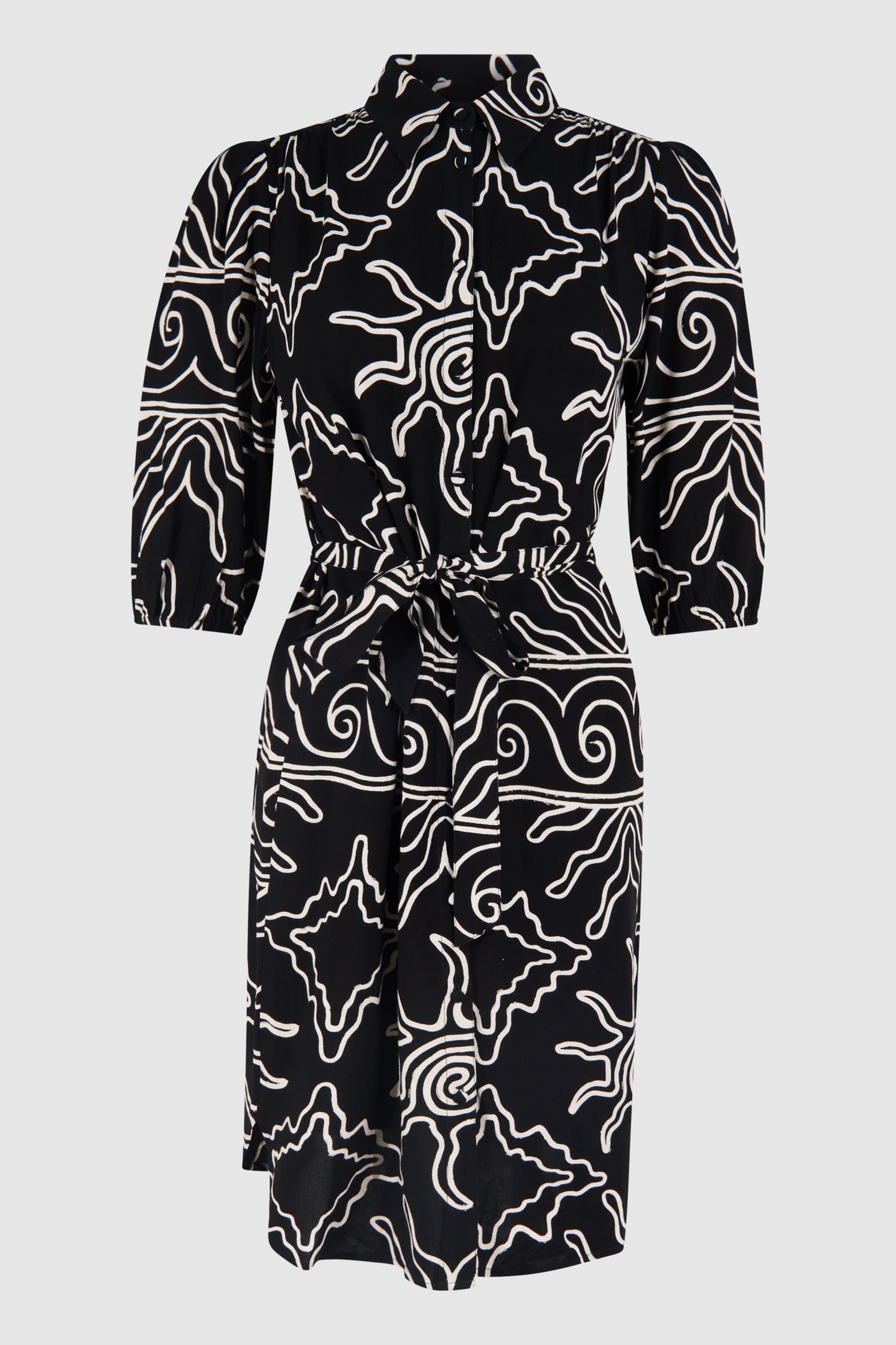 LA-SBTENDER SHORT DRESS BLACK/WHITE 3