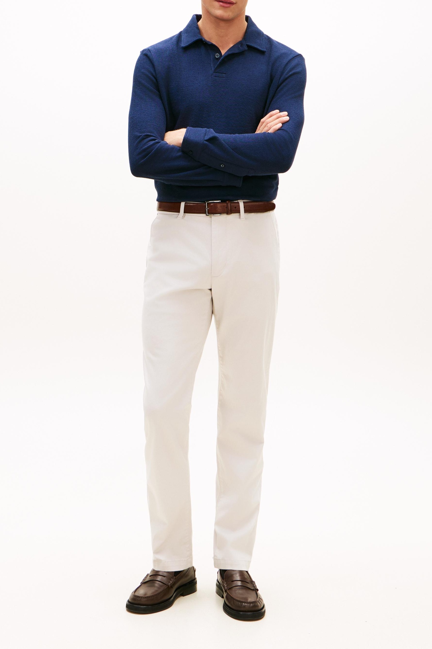 DENTON PRINTED CHINO OCTOBER GREY 3