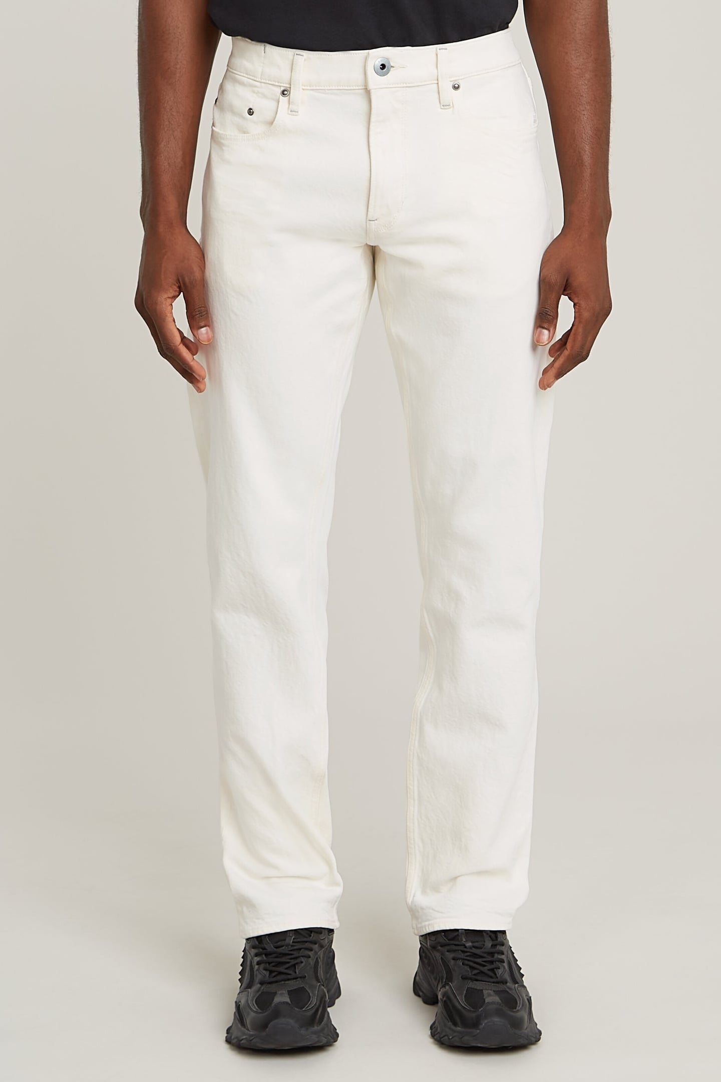 MOSA STRAIGHT JEANS 96 ECRU MOM WASHES 2