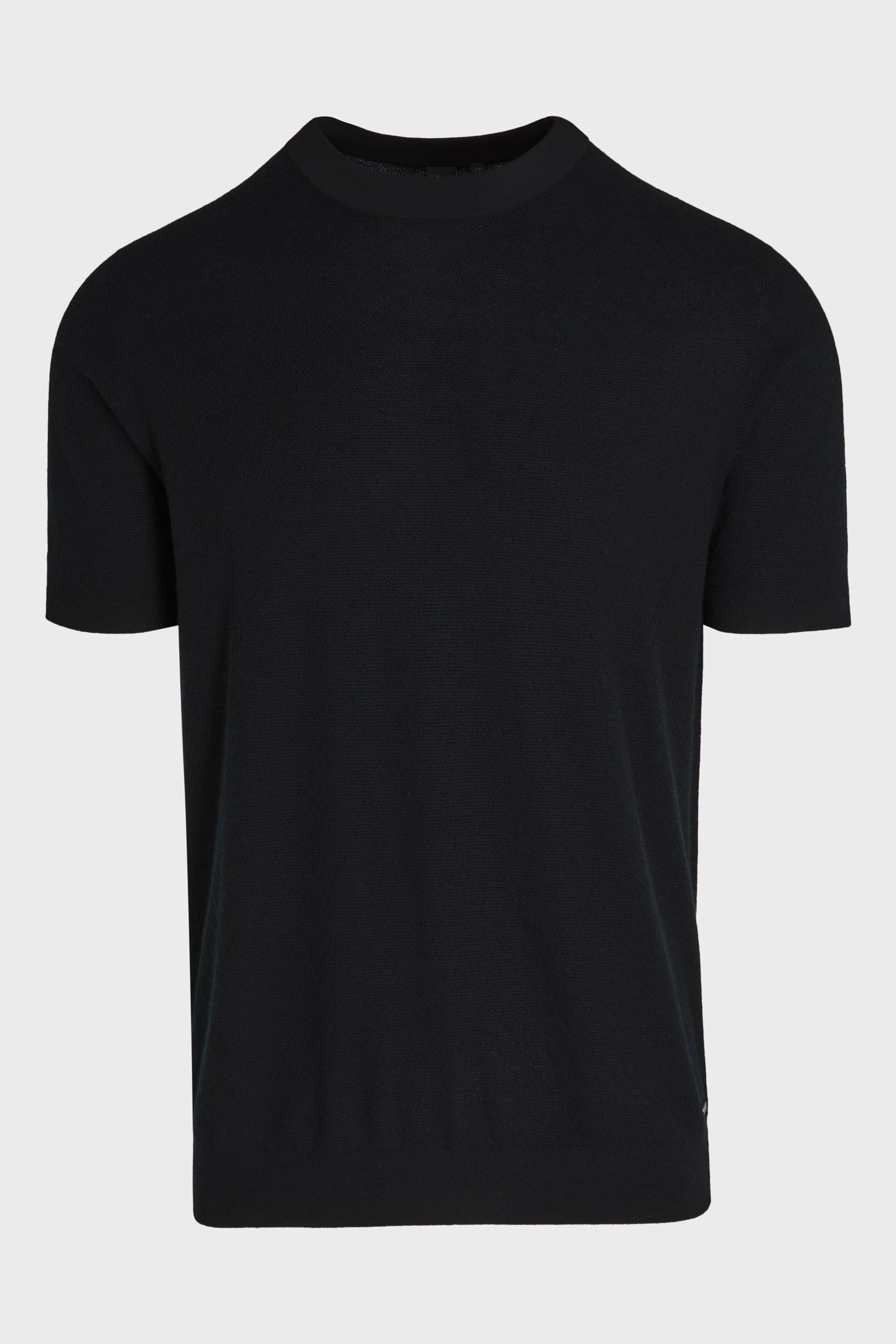 FECAS V2.Y8.01 FLAT-KNIT-SHIRT BLACK 3