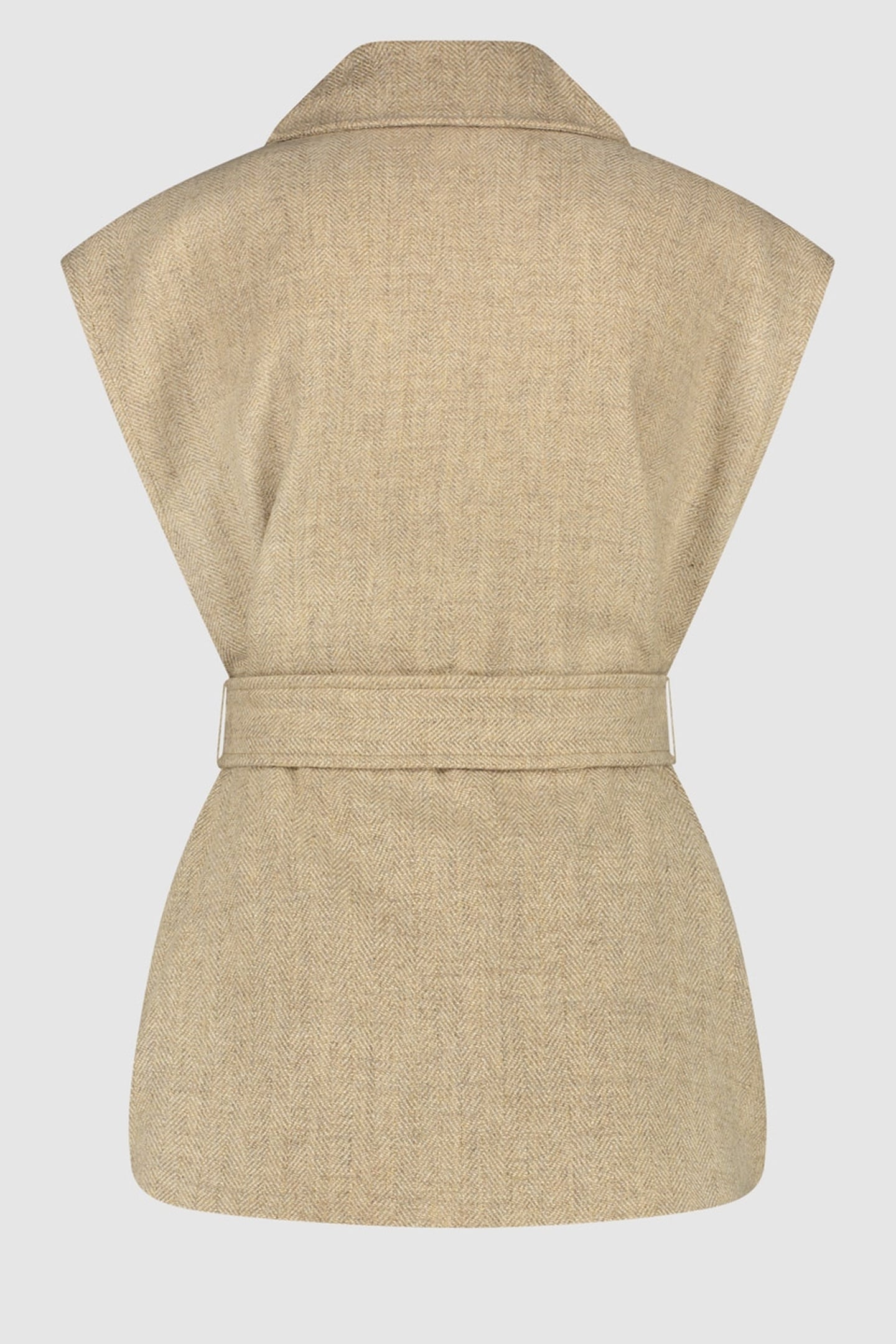 GIRLS ANGIE GILET NATURAL MELANGE 2