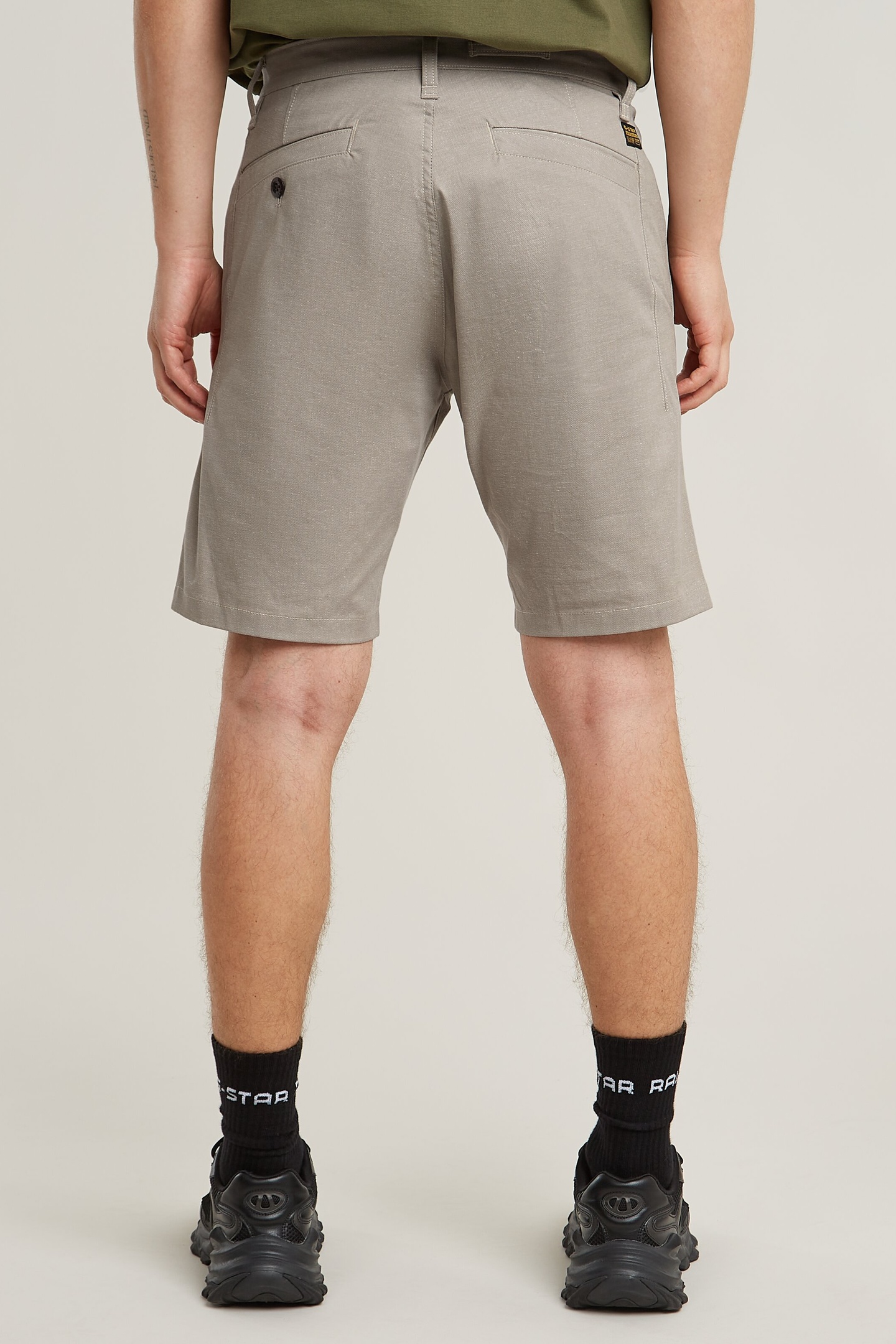 BRONSON 3.0 SLIM CHINO SHORT TOGGEE/MILK DOBBY 3