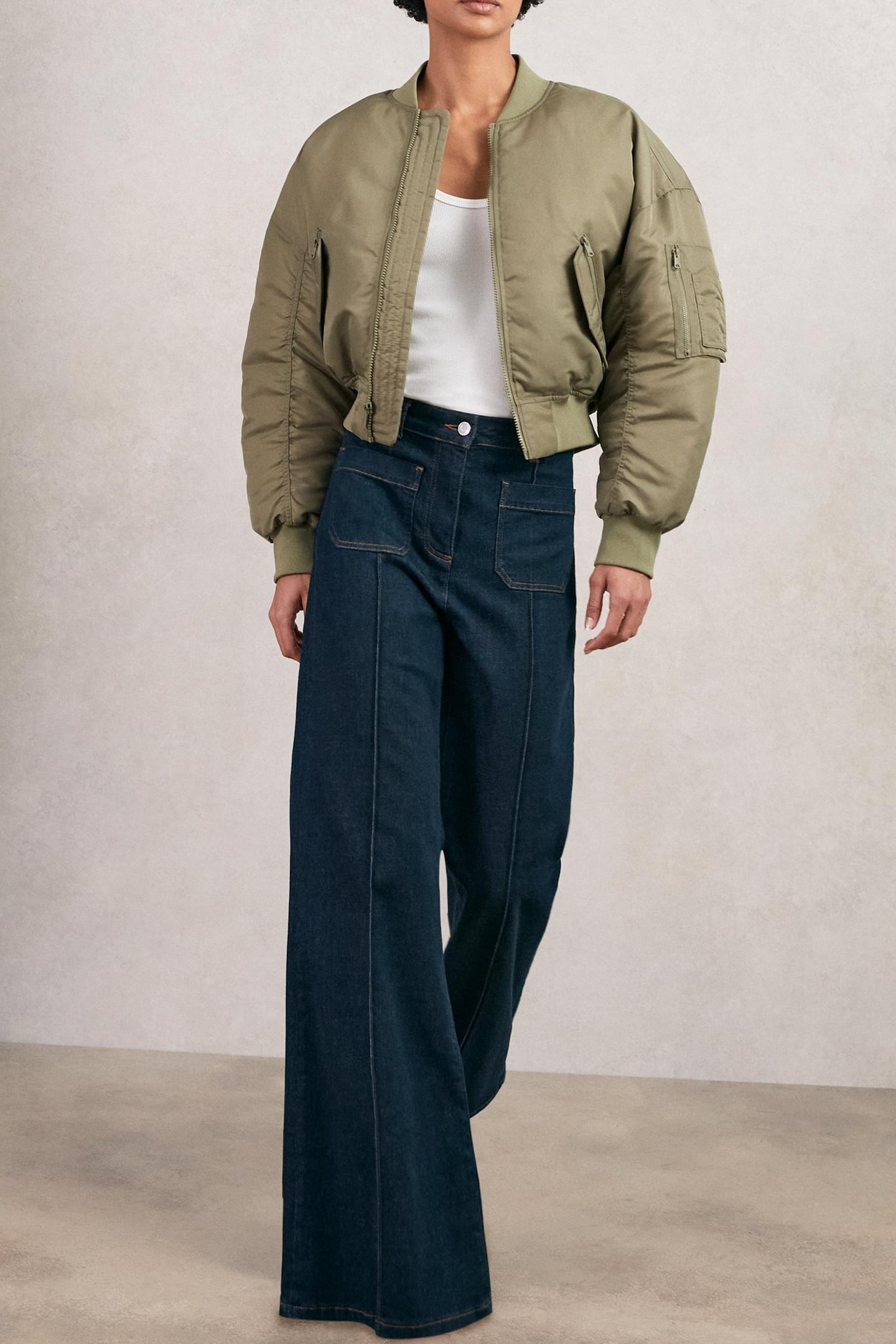 TECHNICAL BOMBER KHAKI 1