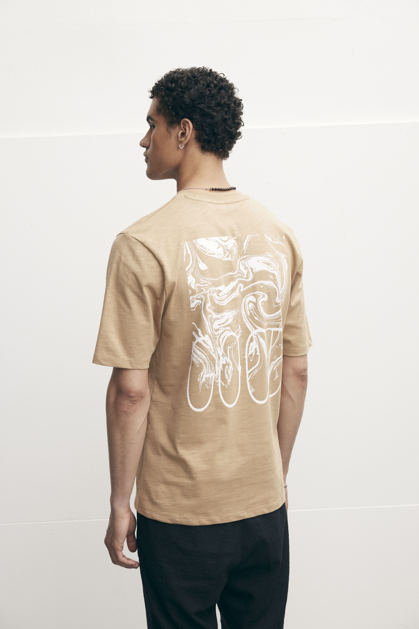 TOBI T-SHIRT BEIGE BROWN 6