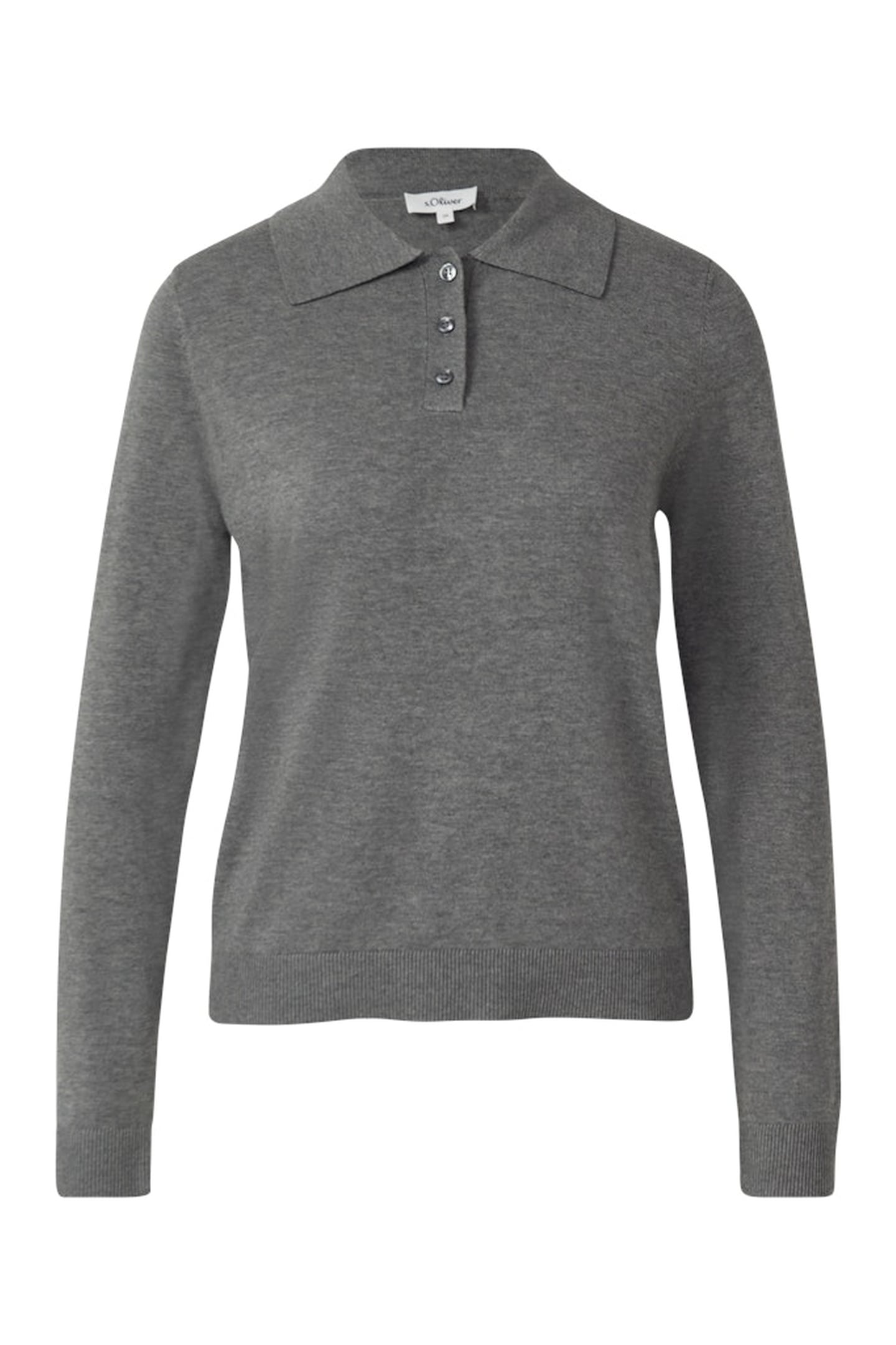 S.OLIVER PULLOVER GREY/BLACK 4