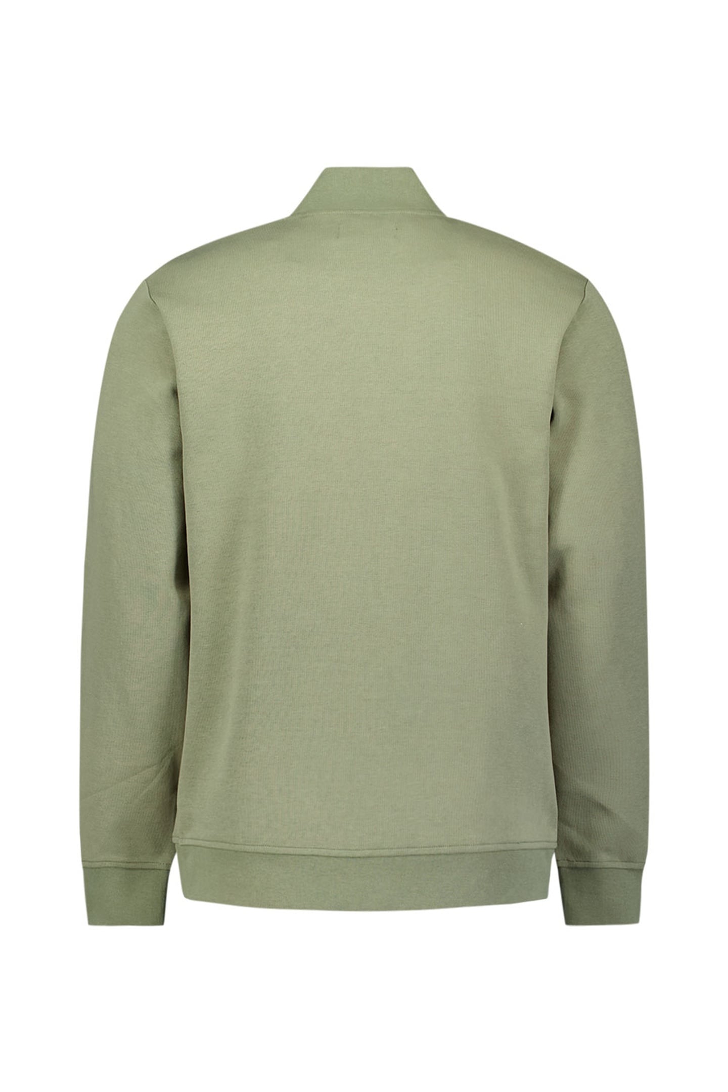 SWEATER FULL ZIPPER JACQUARD MIX BOMBER LIGHT ARMY 6