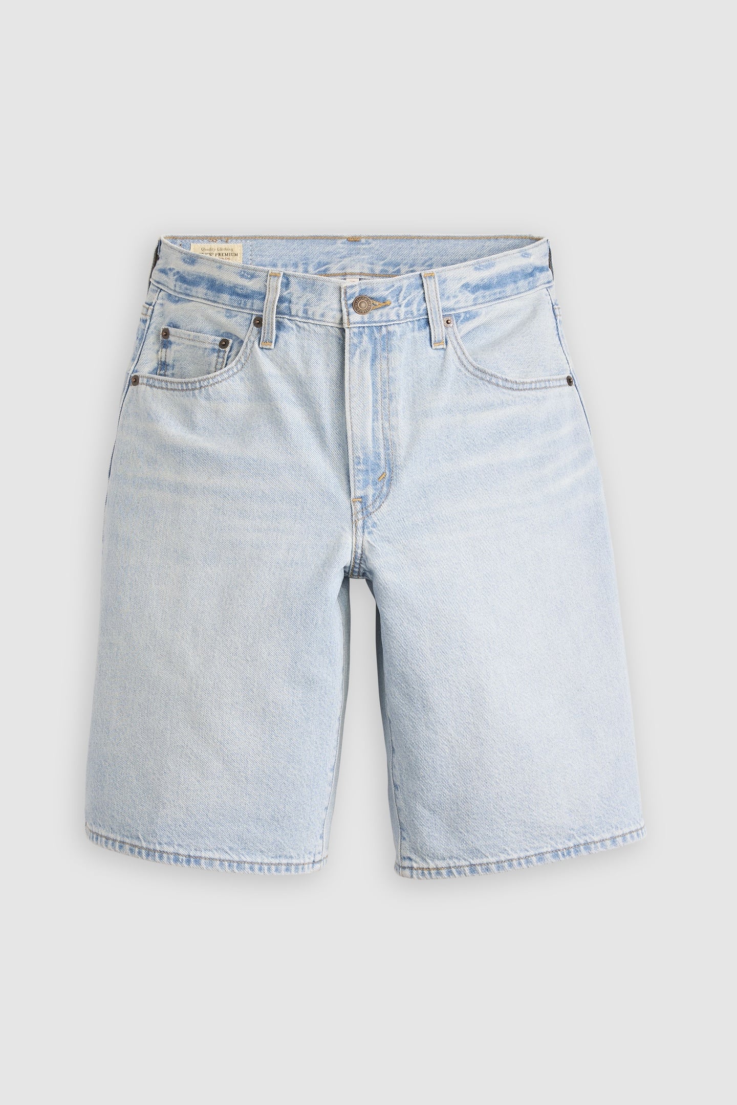 BAGGY DAD JORTS BLUE 7