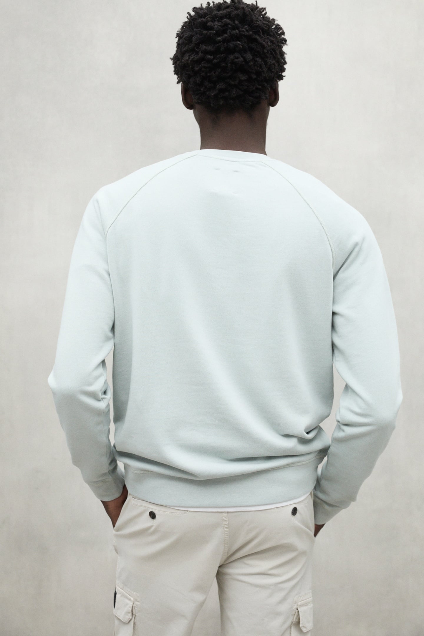 BERJAALF SWEATSHIRT BLUE PEARL 6