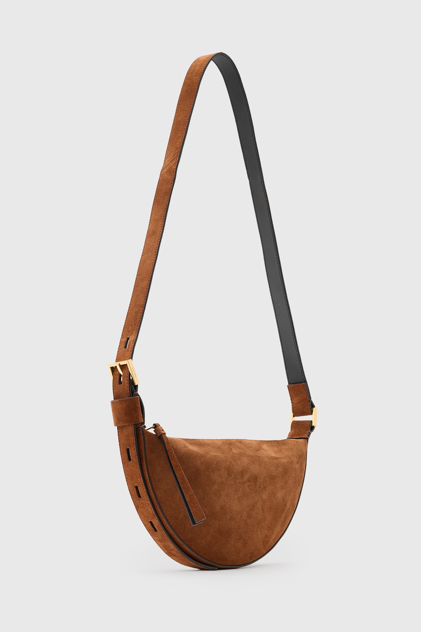 HALFMOON SUEDE XBODY COGNAC BROWN 3