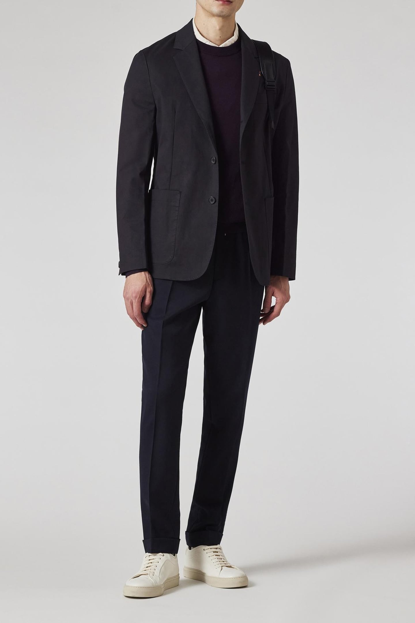 2BTN SB JACKET VERY DARK NAVY 2