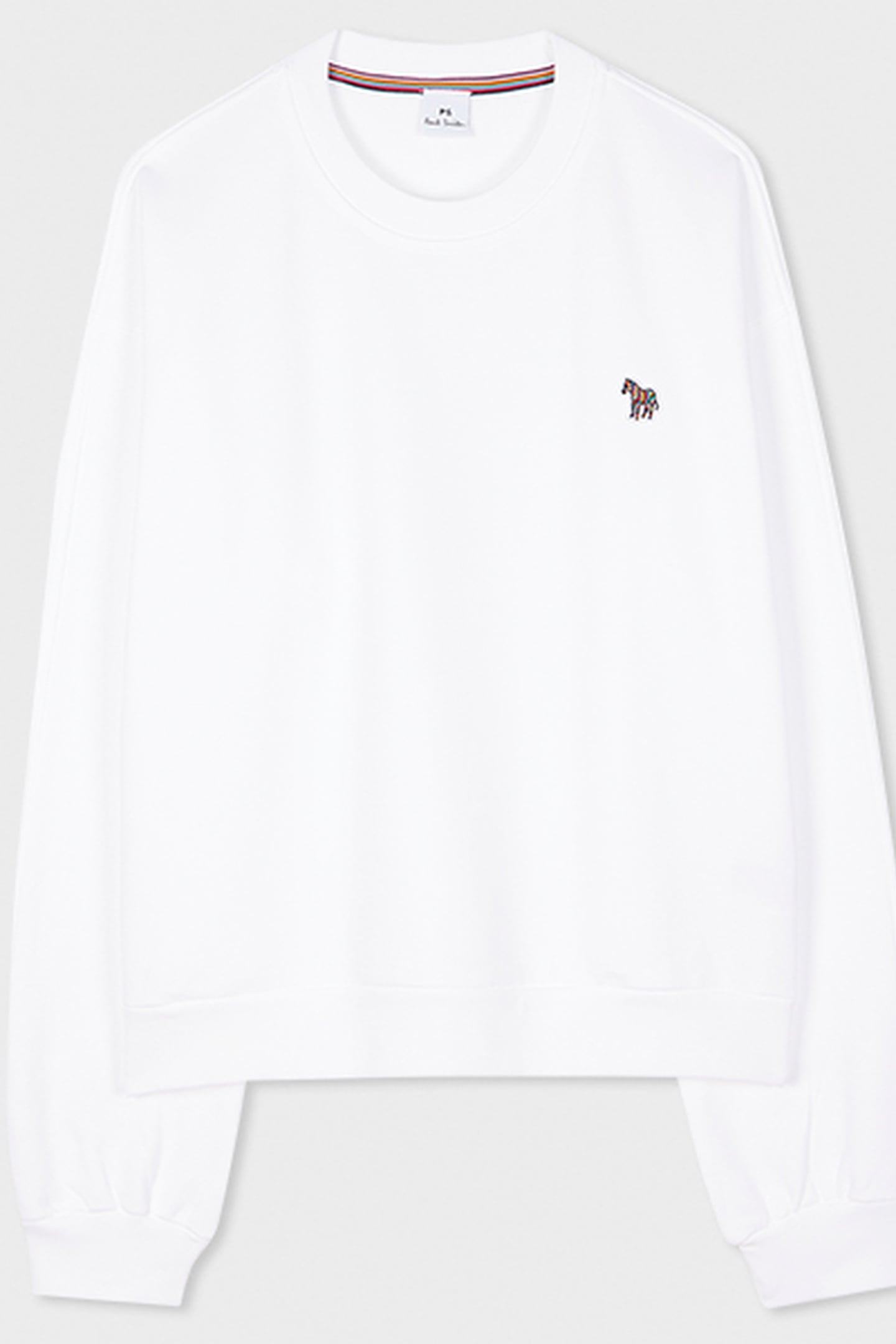 ZEBRA SWEATSHIRT WHITE 2