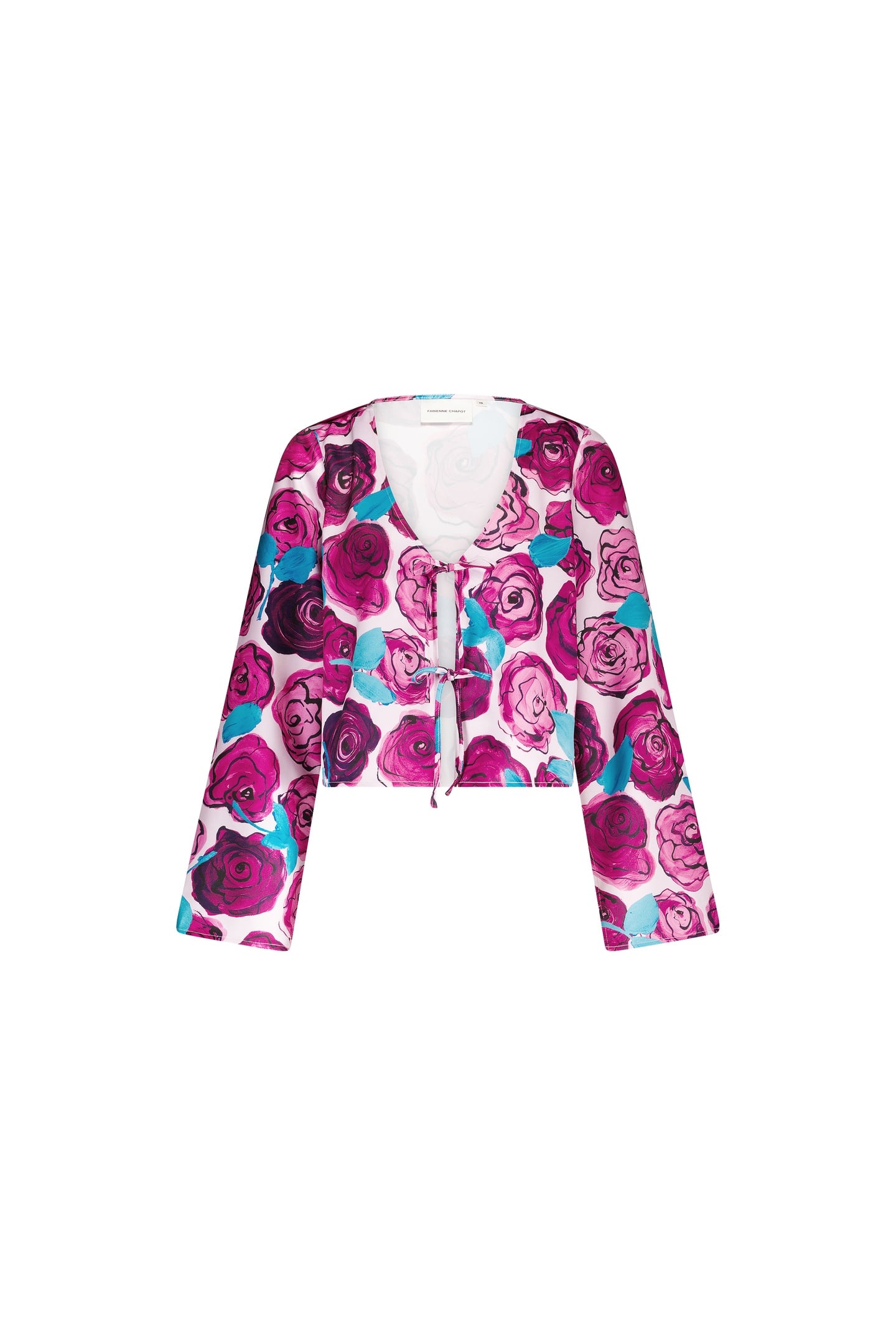 BOWIE BLOUSE PINK DARLING/AZURE B 3
