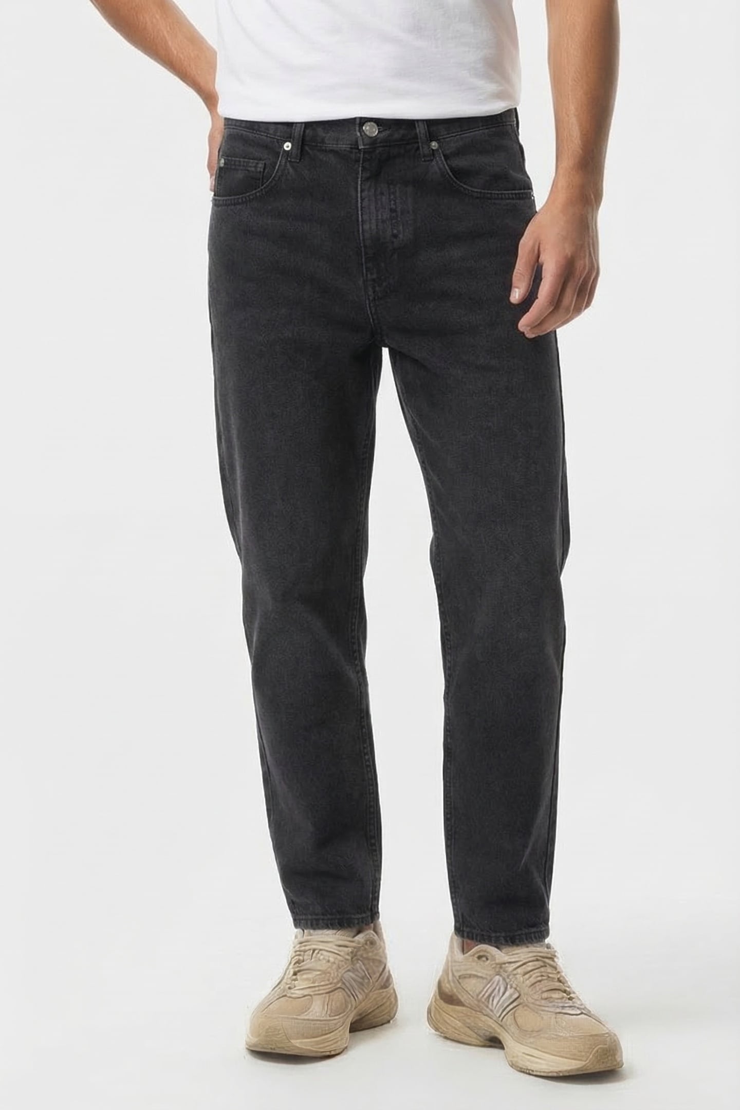 LARSON PANTS FADED BLACK 1