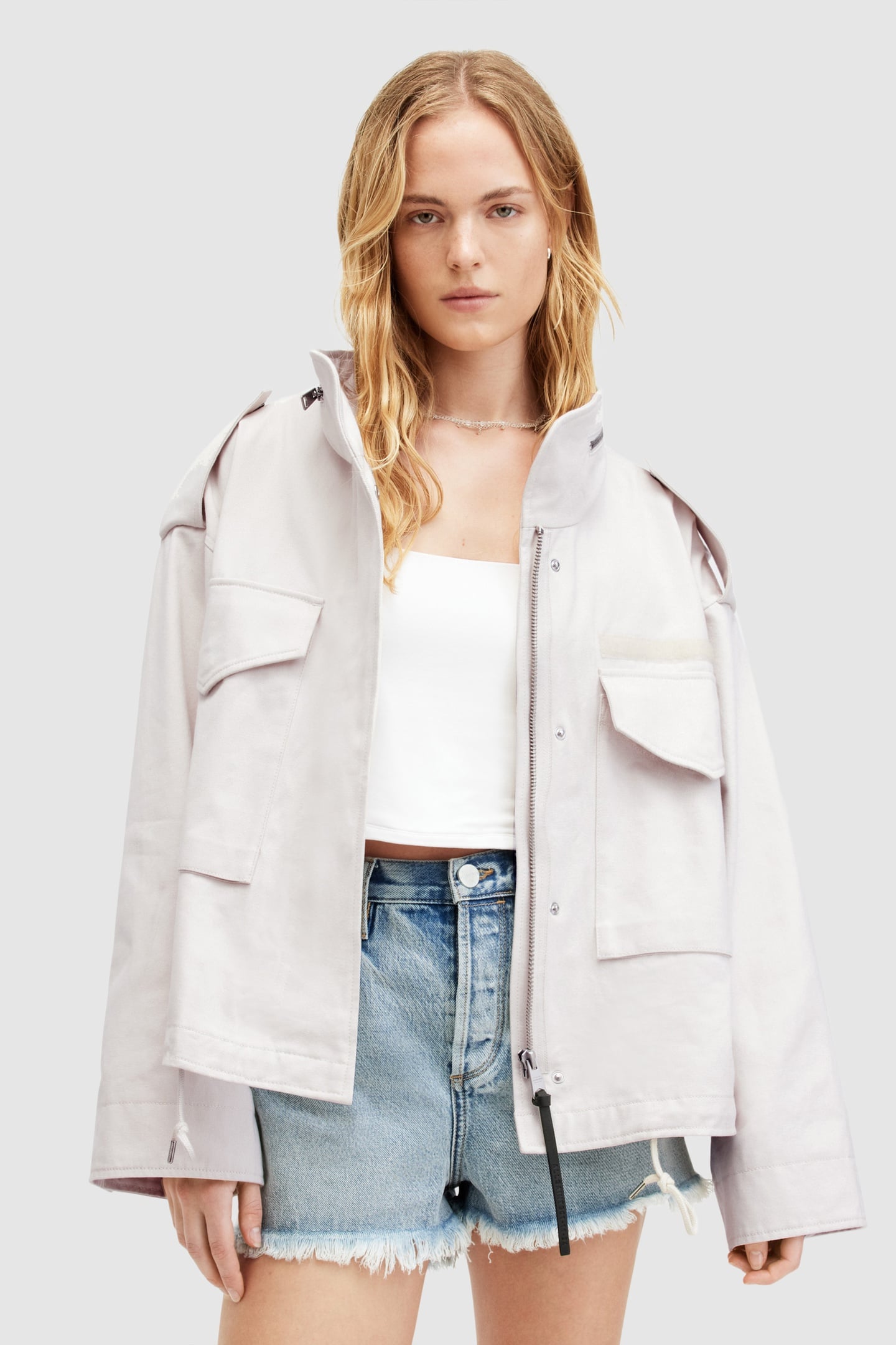 AMELIA JACKET WHITE SAND 2