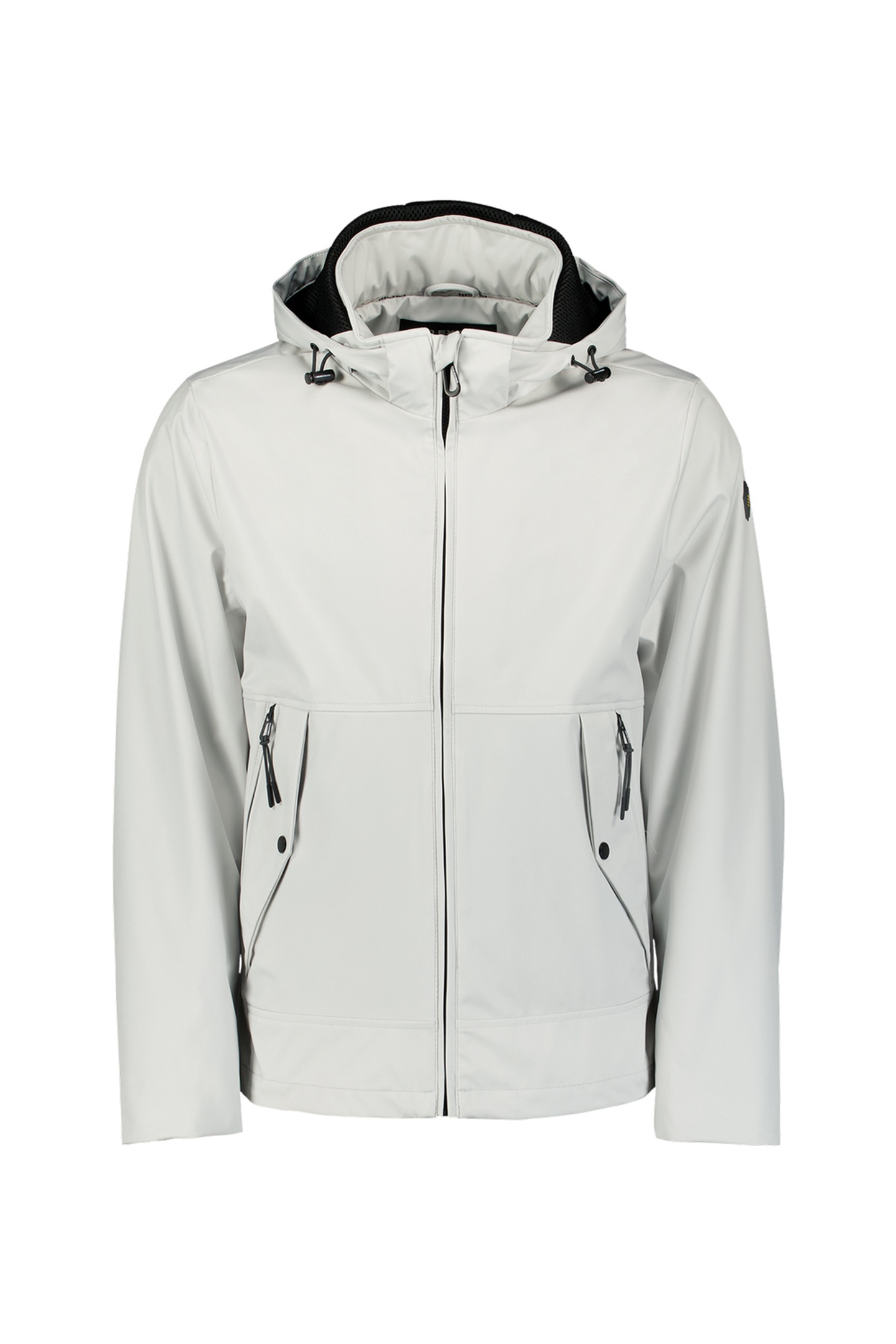 JACKET MID LONG HOOD DETACHABLE CHALK 4