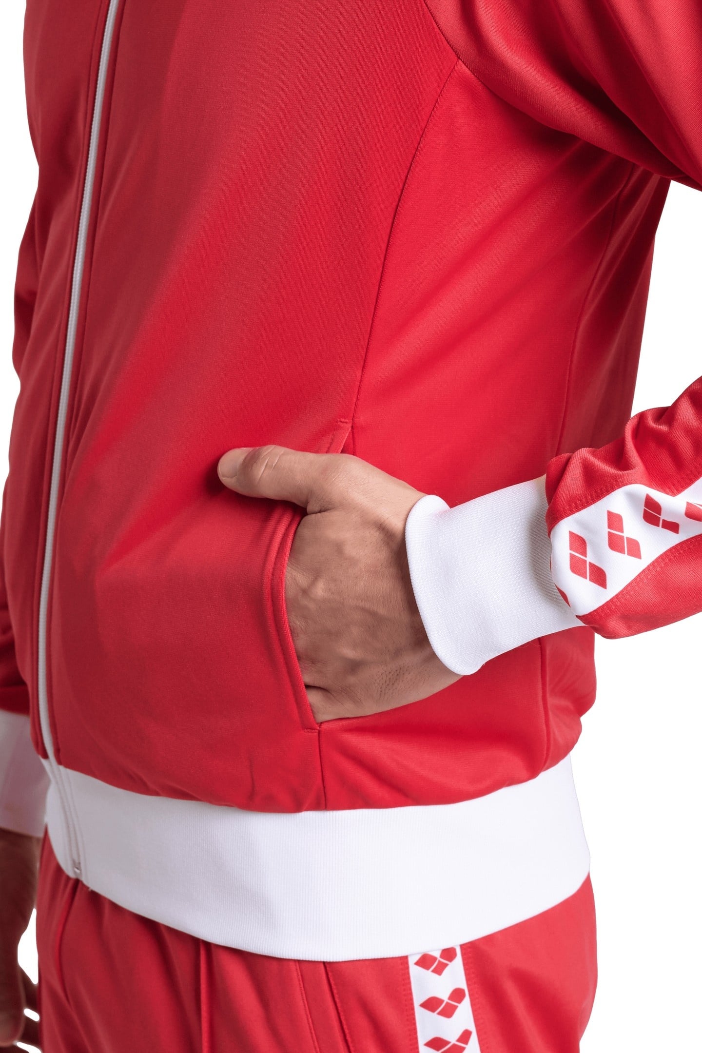M RELAX IV TEAM JACKET RED-WHITE-RED 9