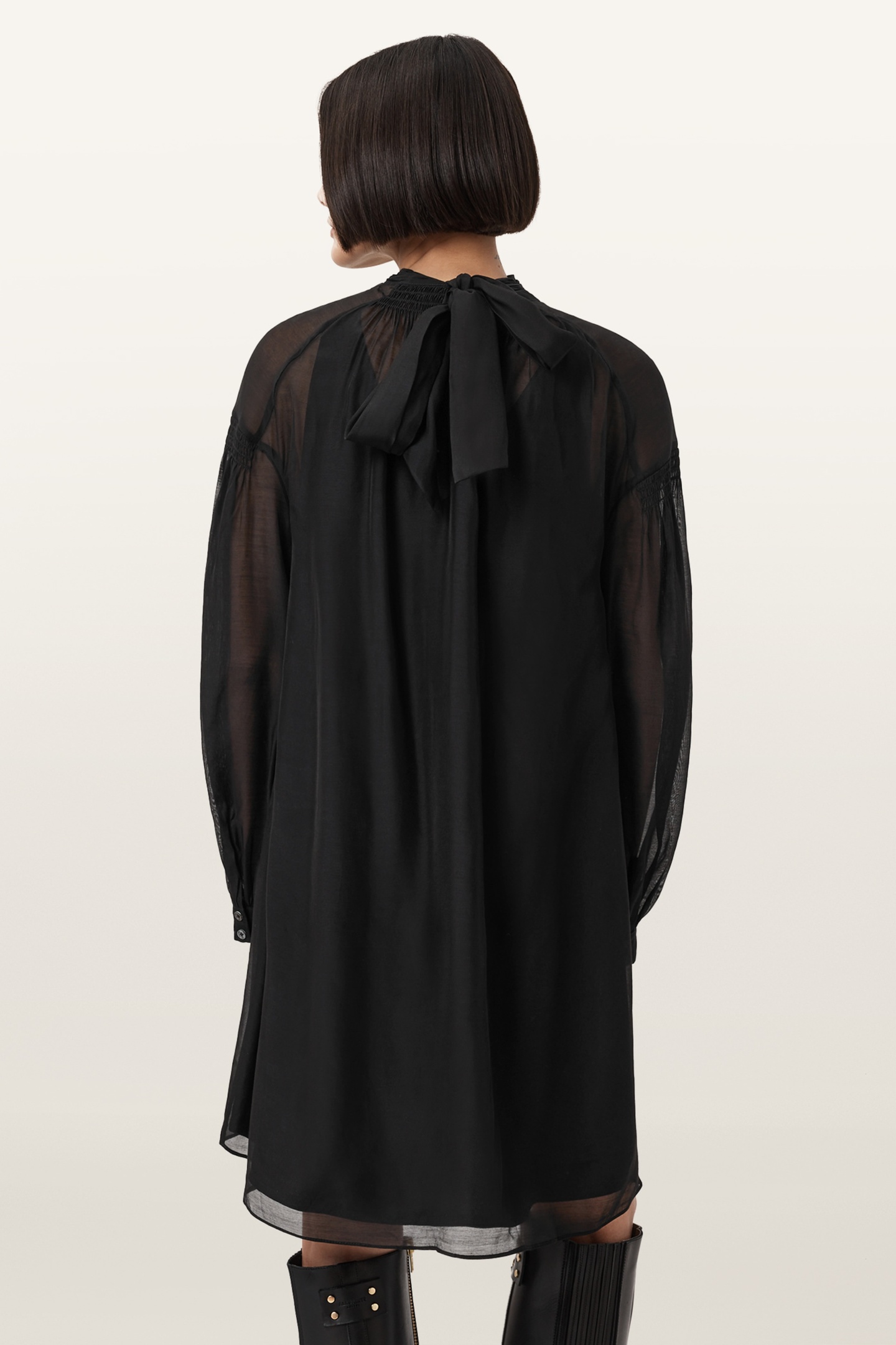 PEARLA DRESS BLACK 3