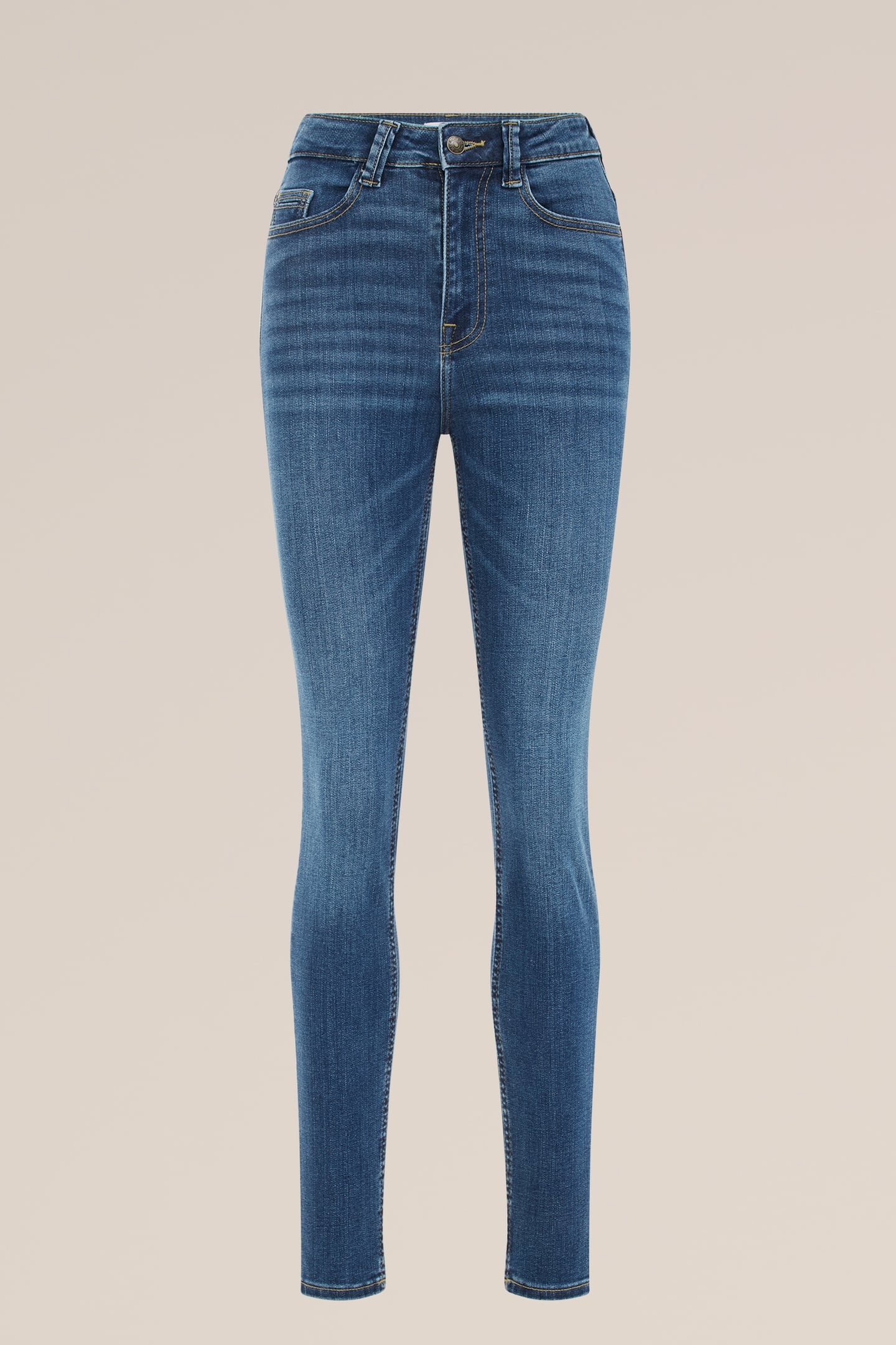 5-POCKET HIGH RISE DARK BLUE 4