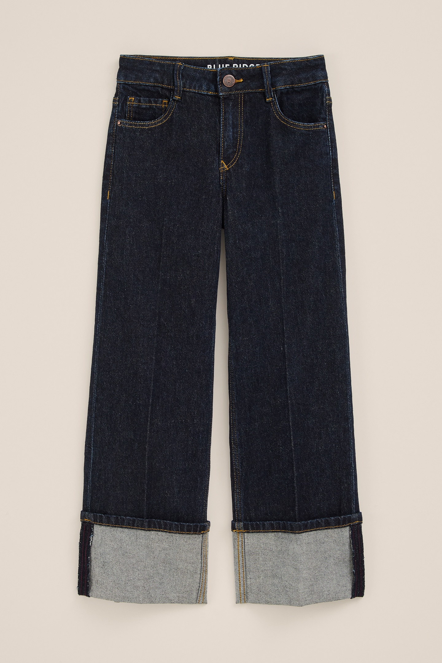 5-POCKET HIGH RISE DARK BLUE 3