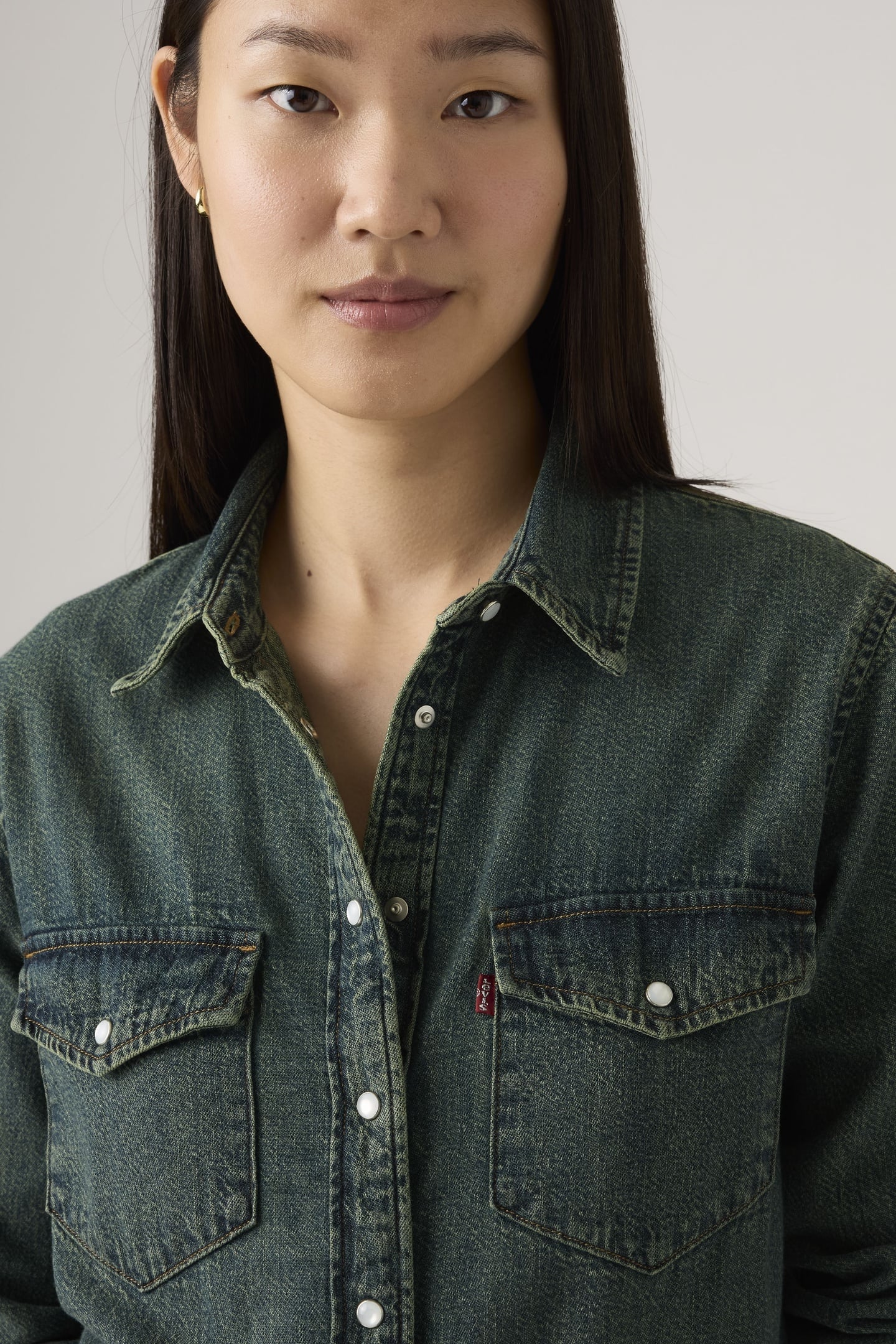 ESSENTIAL WESTERN SHIRT BLUE 4