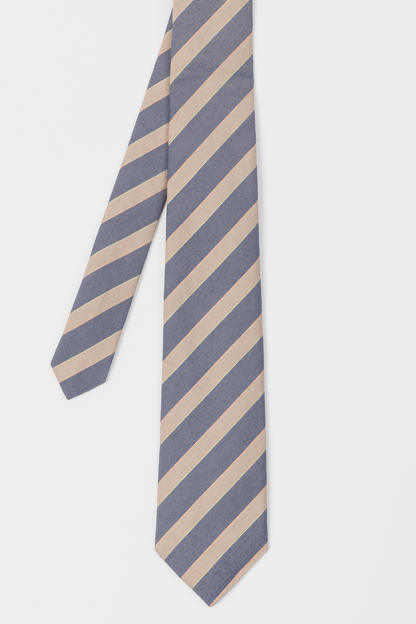 TIE TWO STRIPE TAN 1