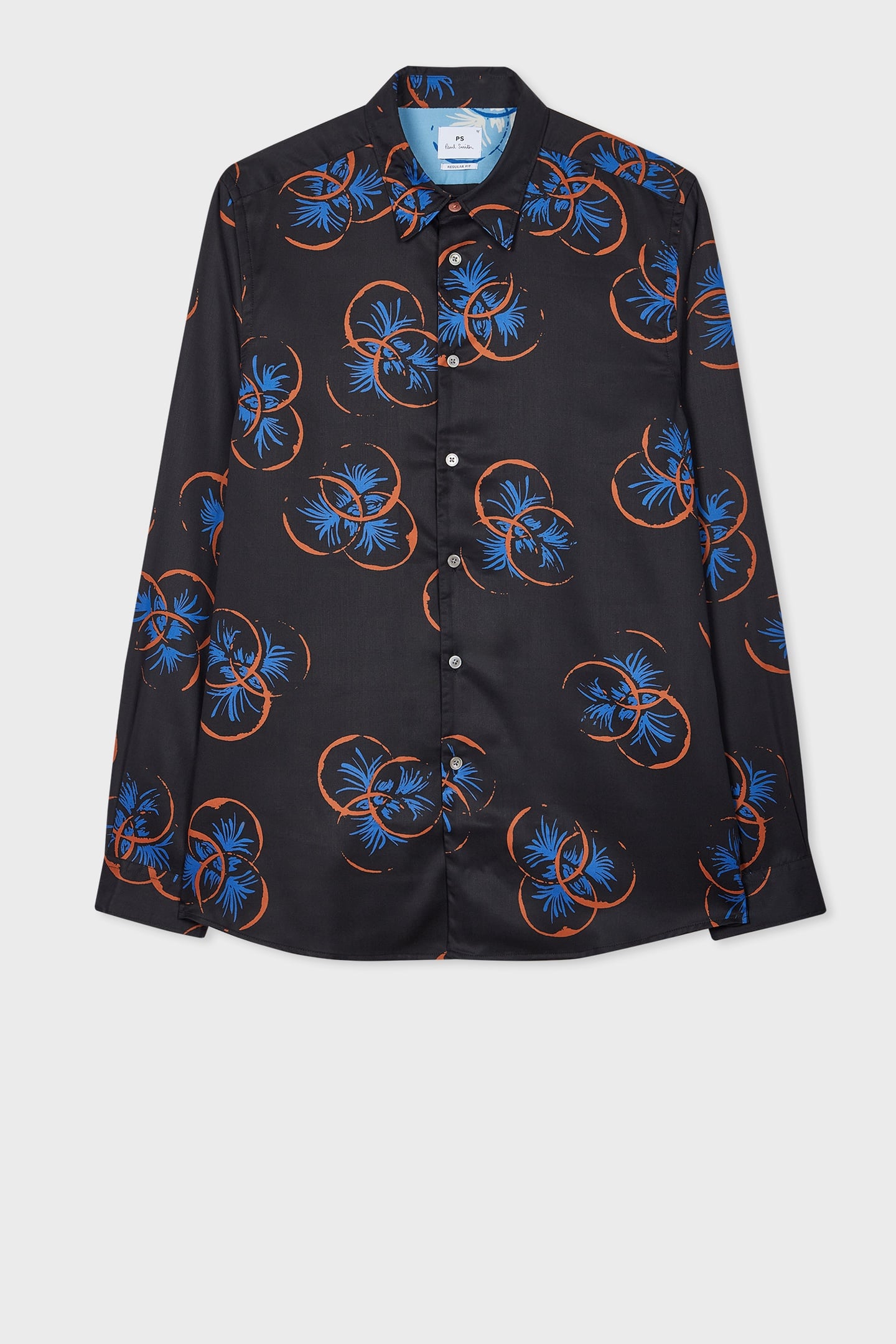 LS REGULAR FIT SHIRT VERY DARK NAVY 1