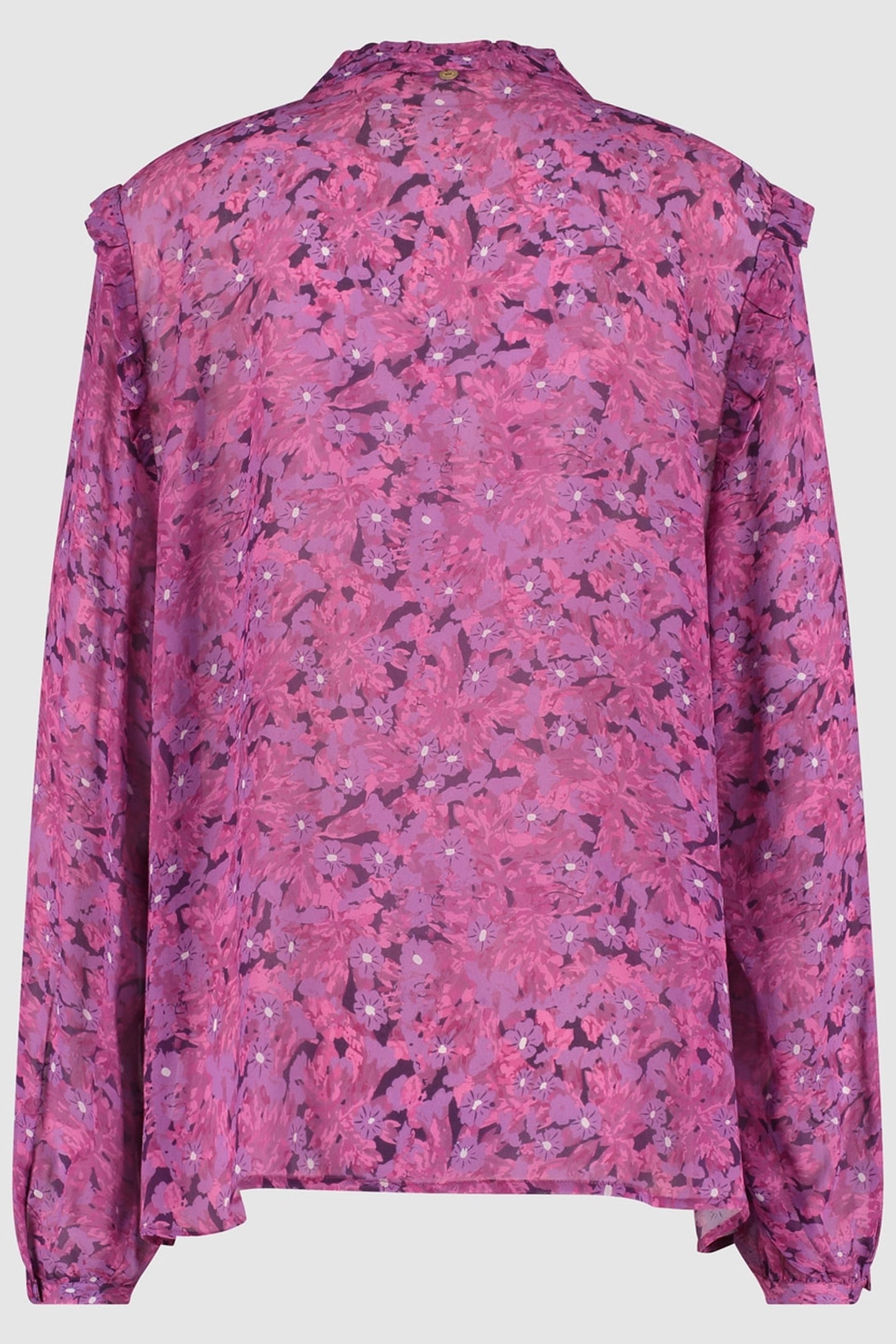 GIRLS MALLORY BLOUSE SECRET GARDEN 2