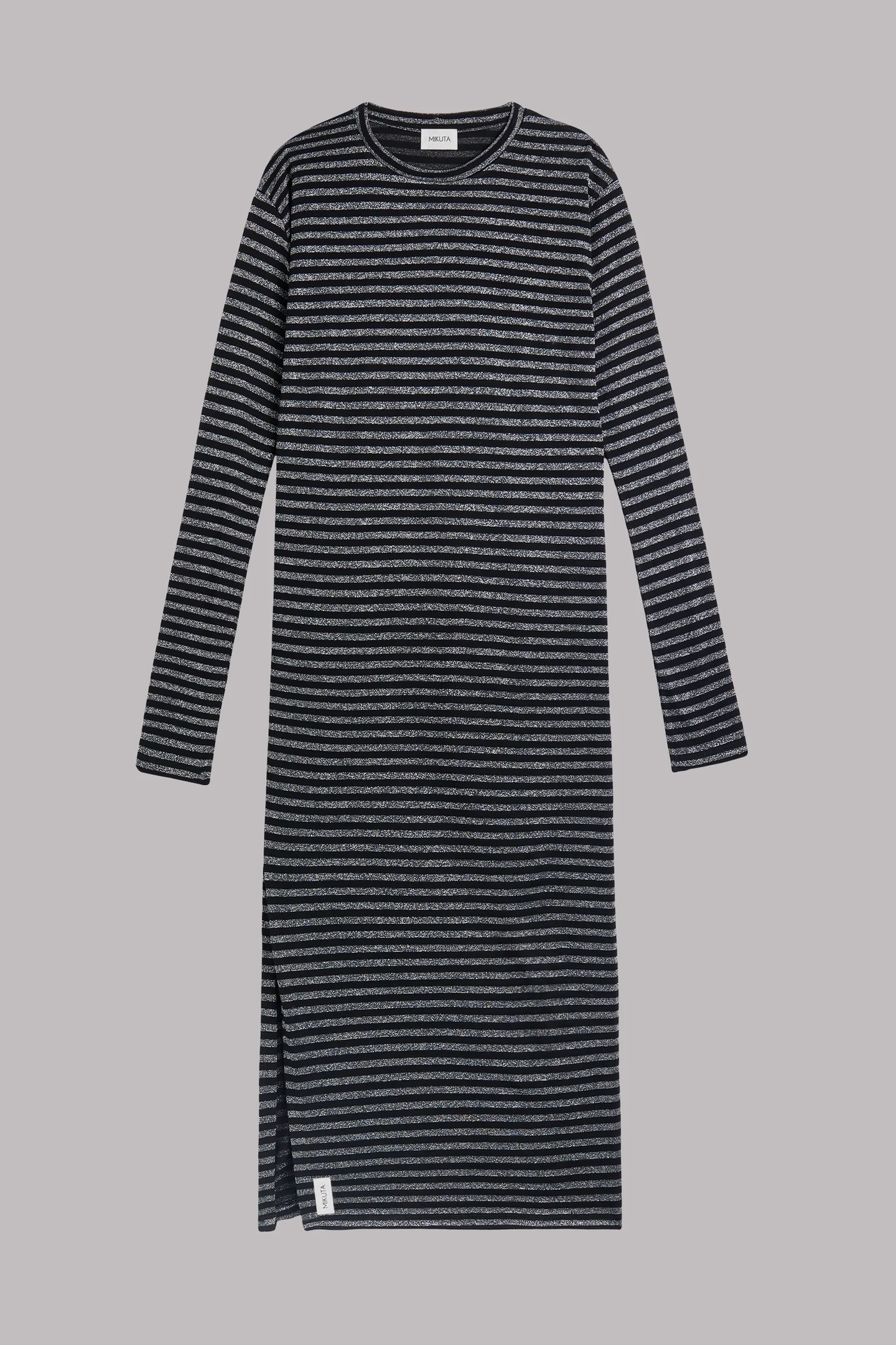 THE STRIPED SPARKLY LONGSLEEVE DRESS 1