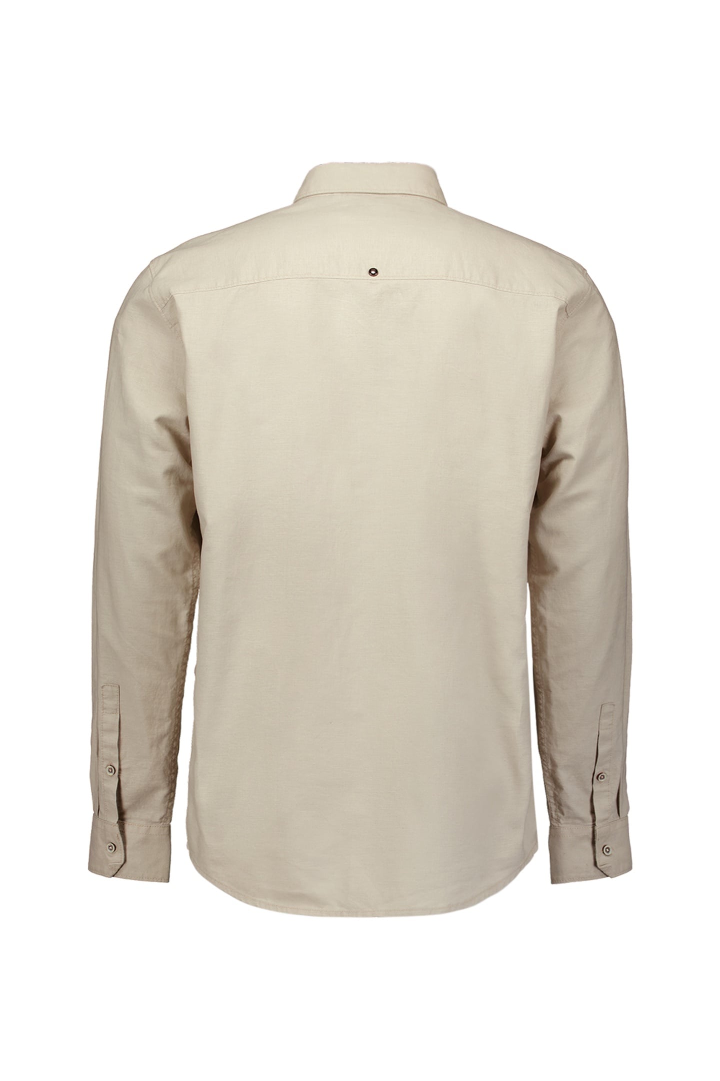 SHIRT SOLID WITH LINEN LIGHT DESERT 6