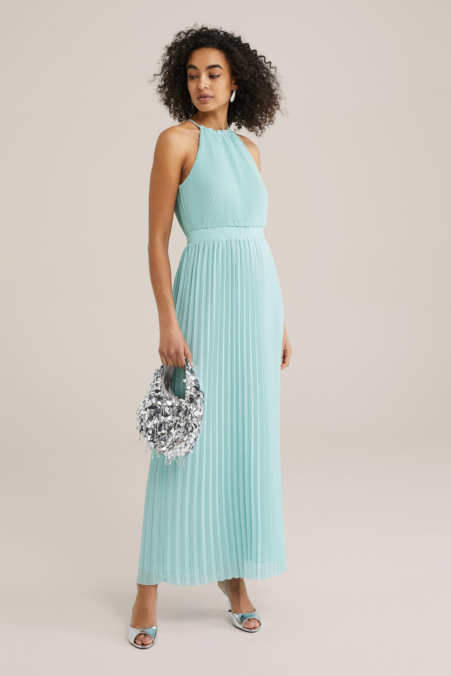 DRESS MAXI LENGTH LIGHT BLUE 2
