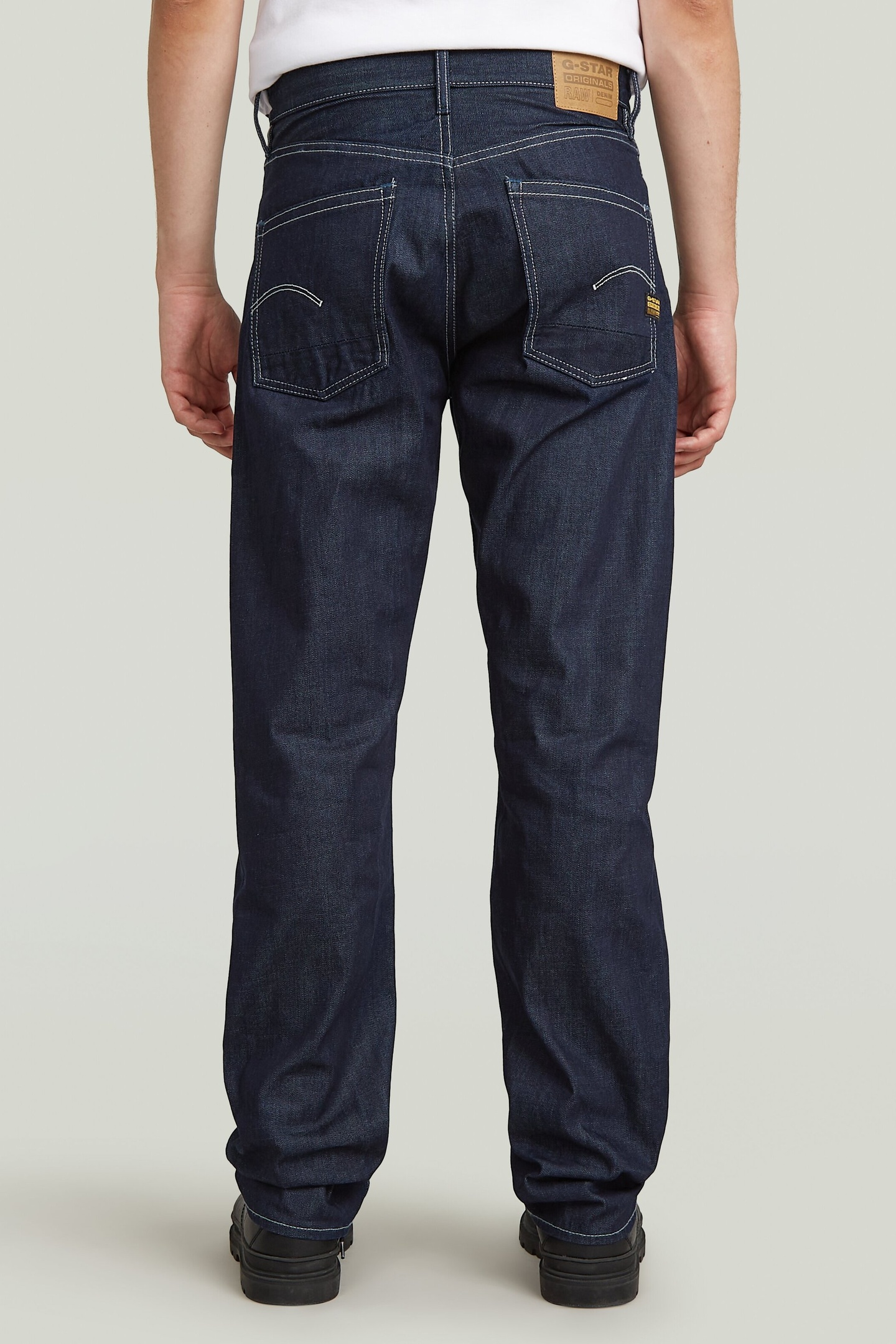 DAKOTA REGULAR STRAIGHT JEANS RAW DENIM 3